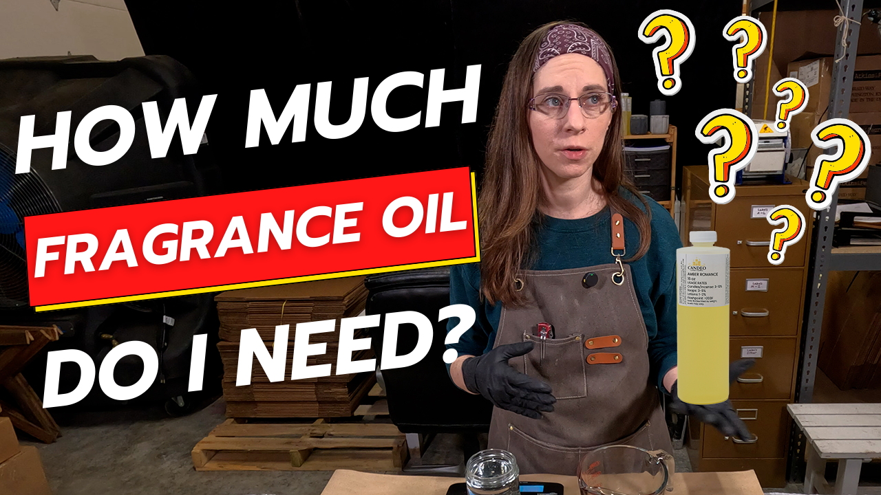 Candle Math | Calculate How Much Fragrance Oil & Wax You Need for Any Candle Container