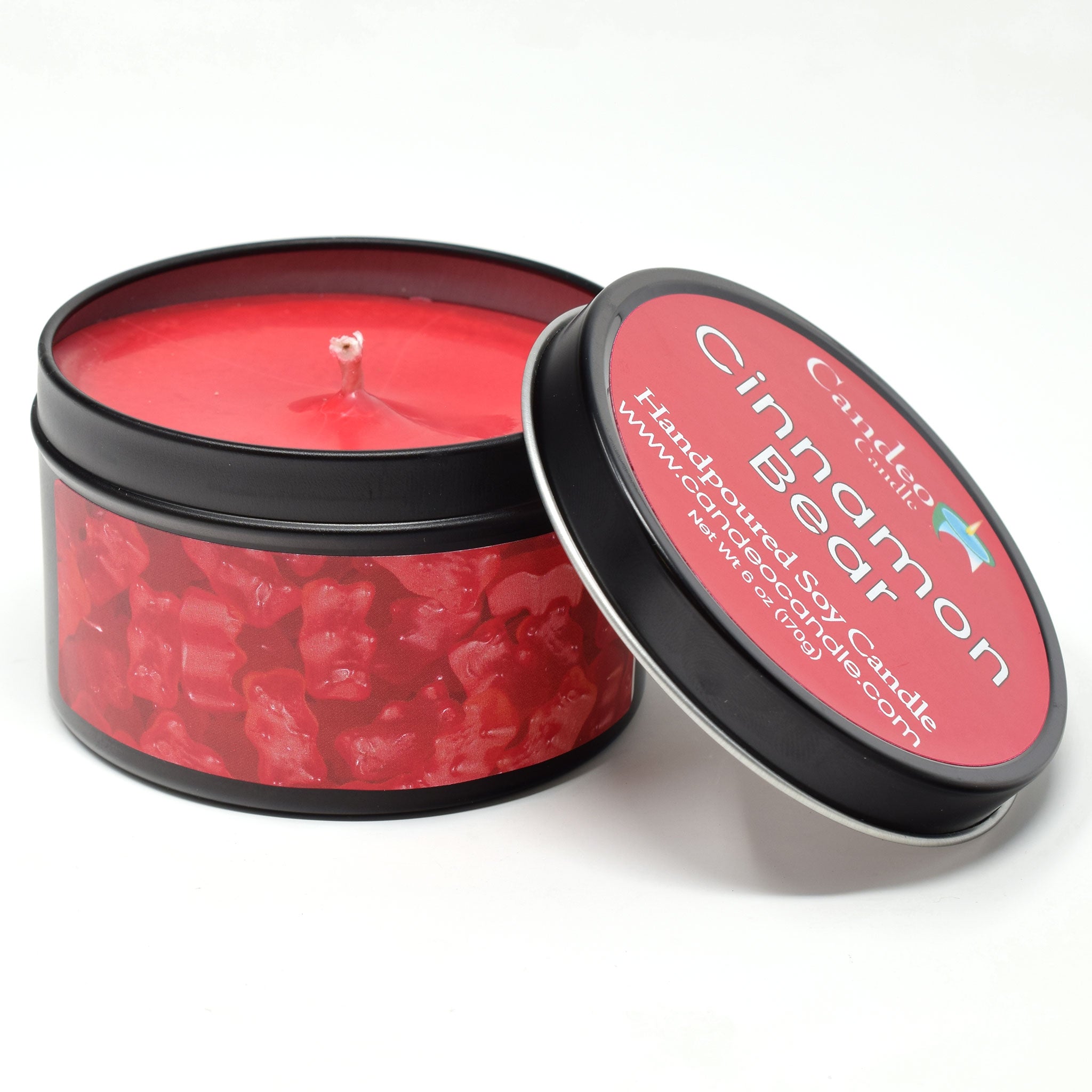 Cinnamon Bears, 6oz Soy Candle Tin