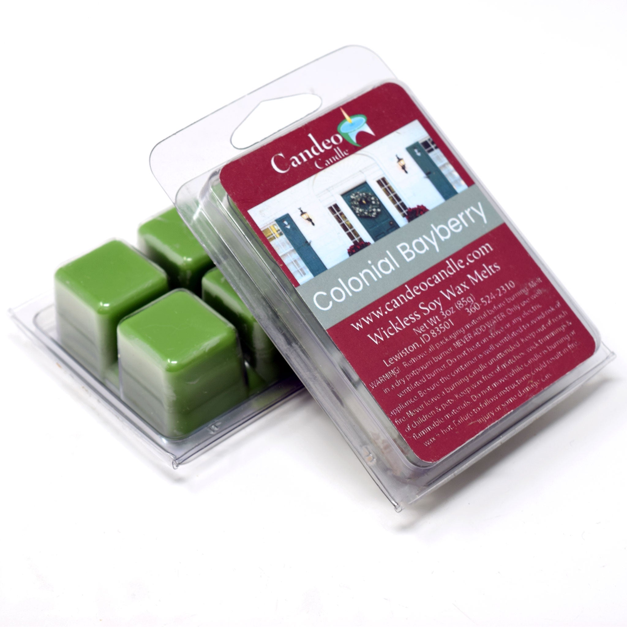 Colonial Bayberry, Soy Melt Cubes, 2-Pack