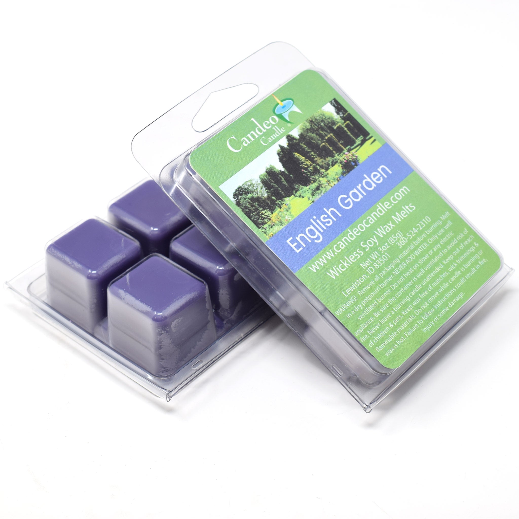 English Garden, Soy Melt Cubes, 2-Pack