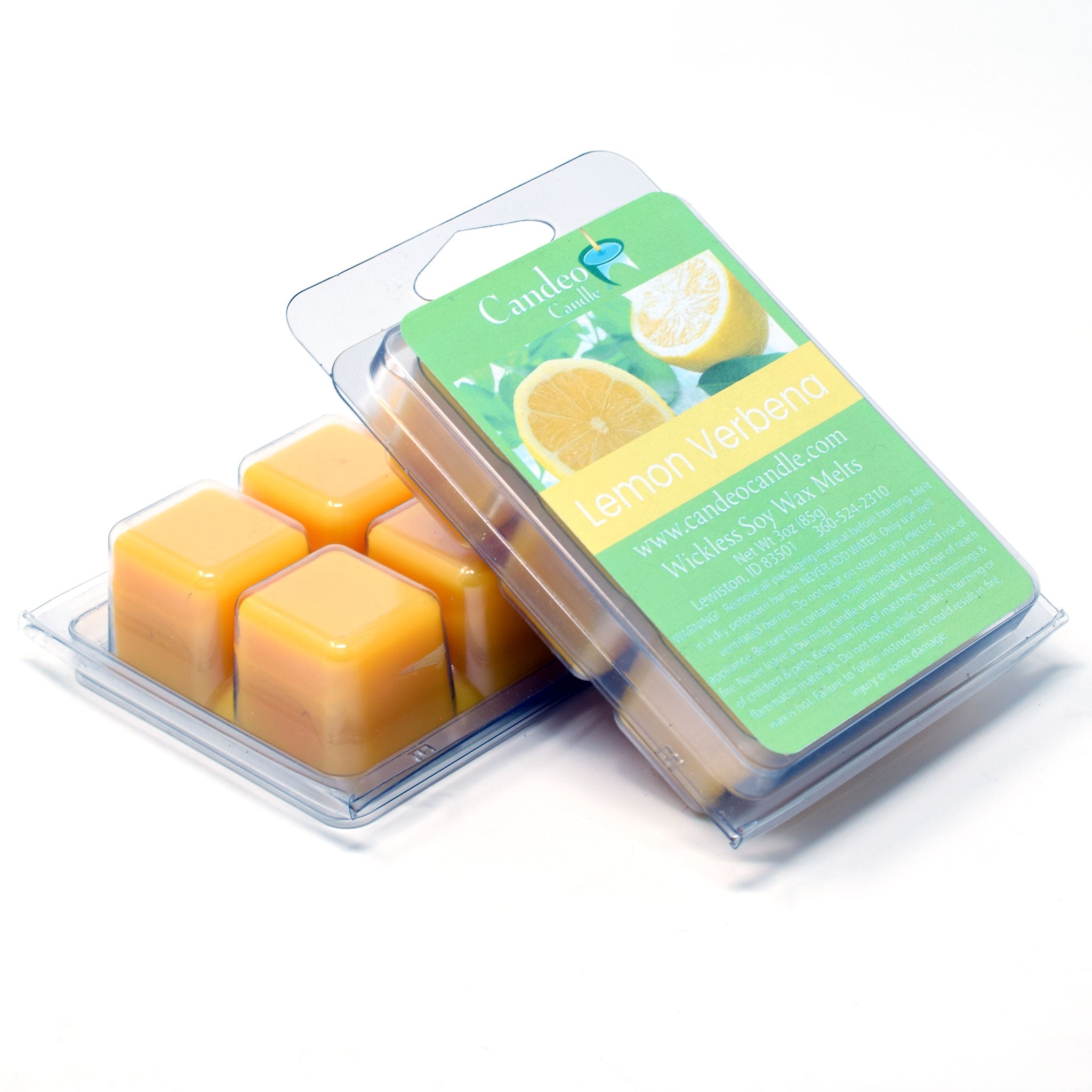 Lemon Verbena, Soy Melt Cubes, 2-Pack