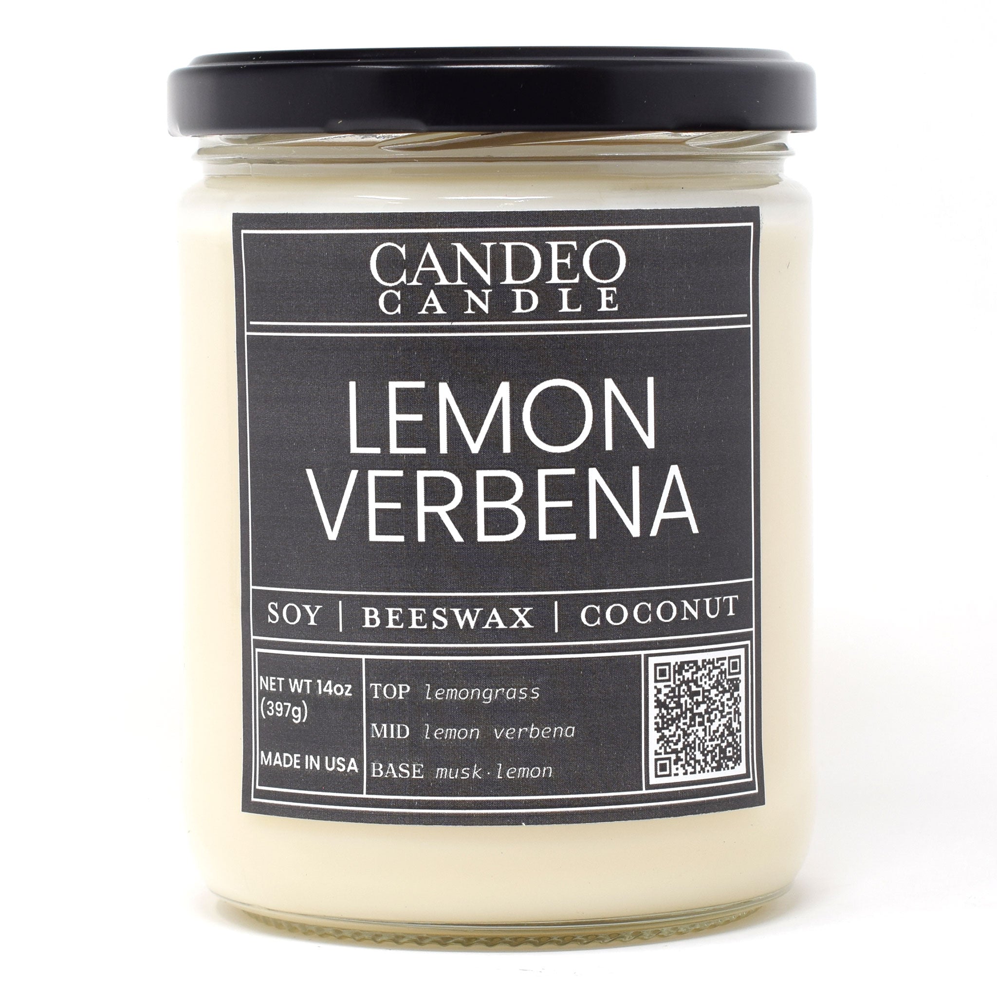 Lemon Verbena, 14oz Soy Candle Jar