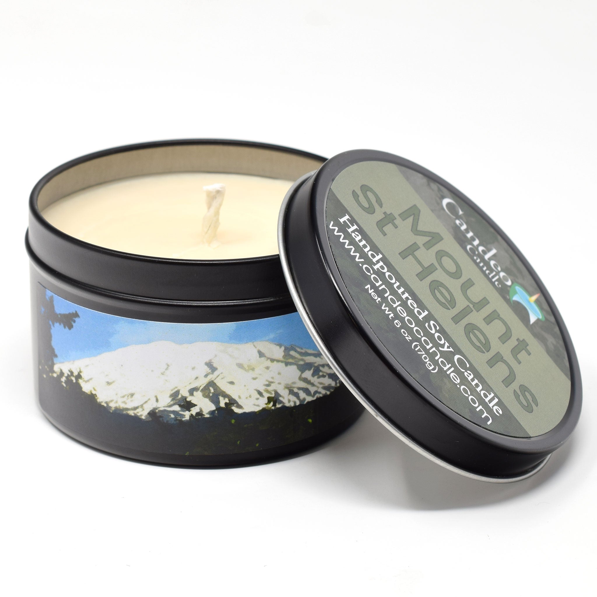 Mount St. Helens, Essential Oil Blend, 6oz Soy Candle Tin