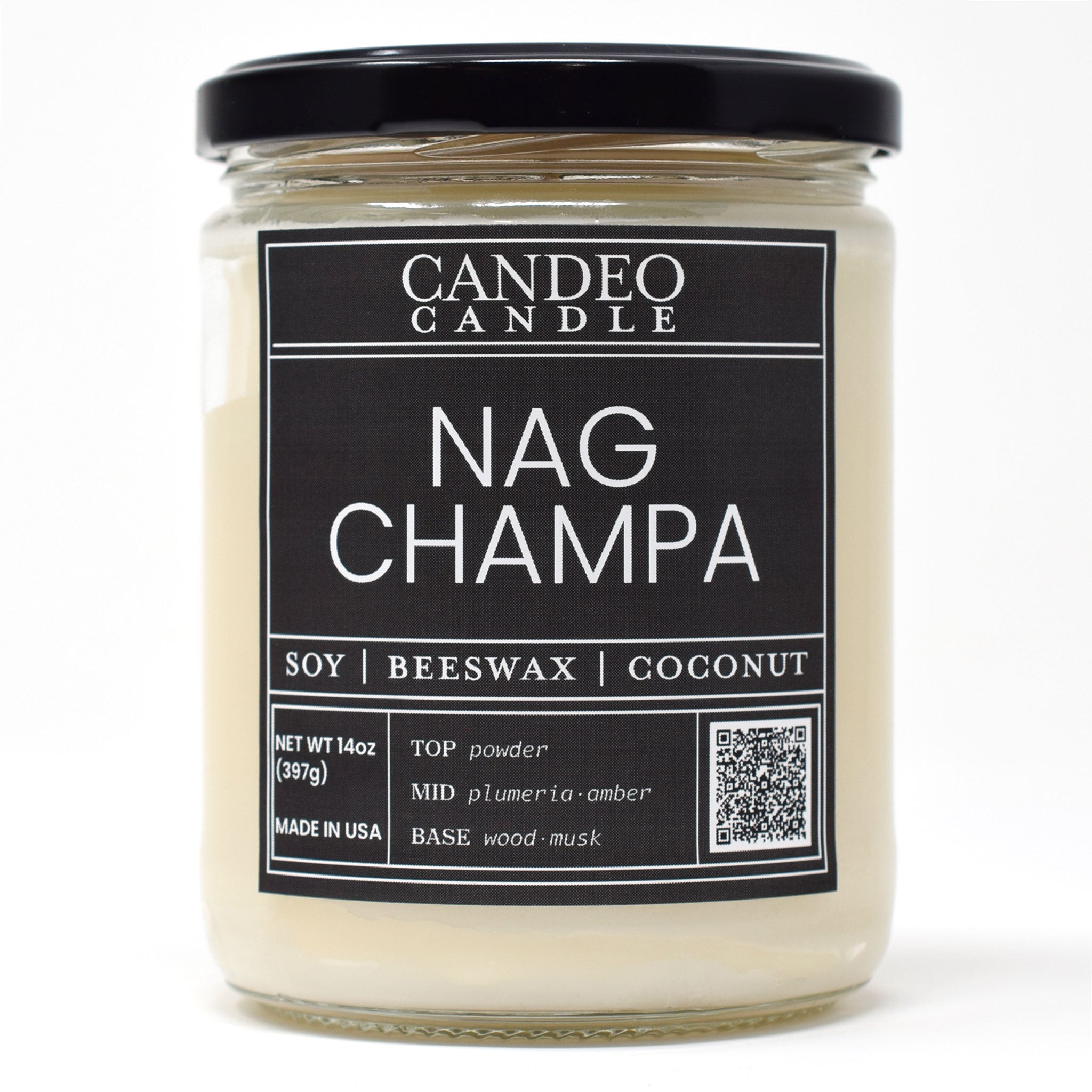 Nag Champa, 14oz Soy Candle Jar