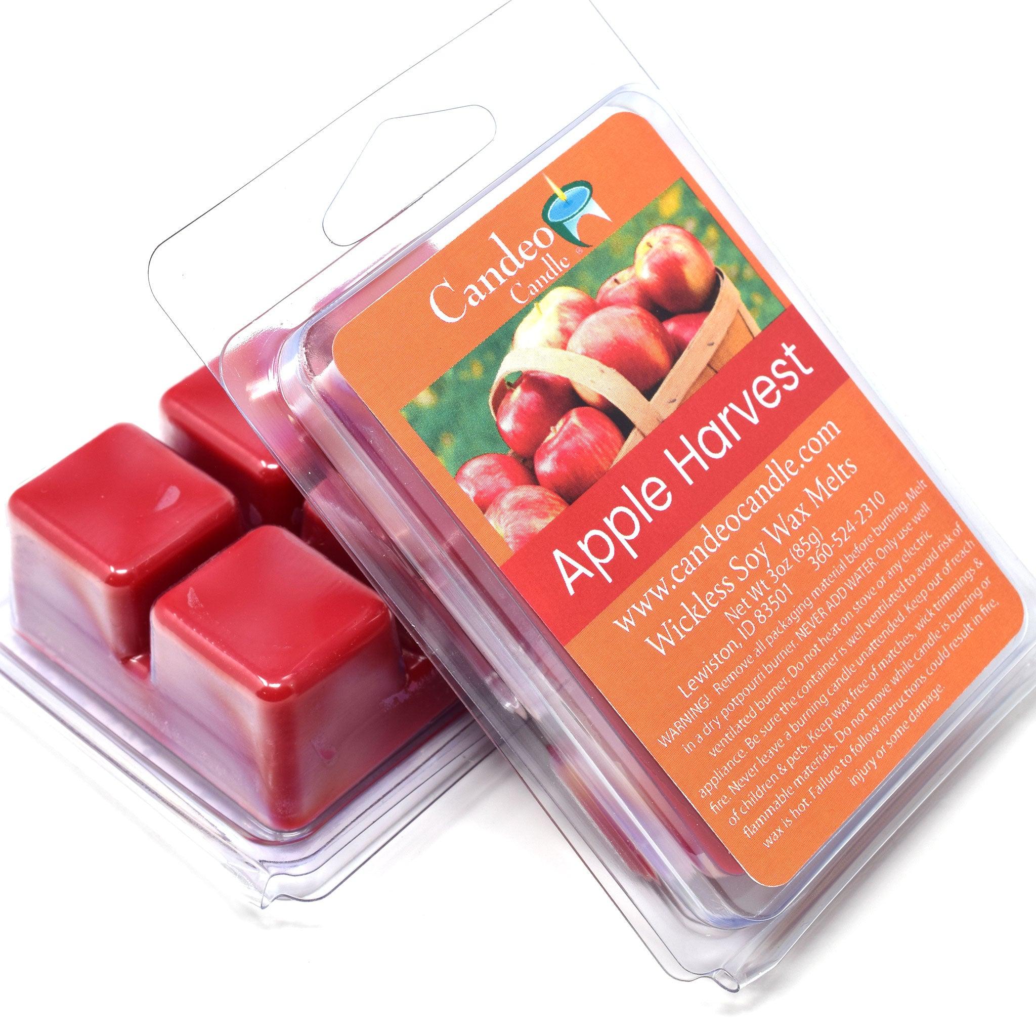 Apple Harvest, Soy Melt Cubes, 2-Pack - Candeo Candle
