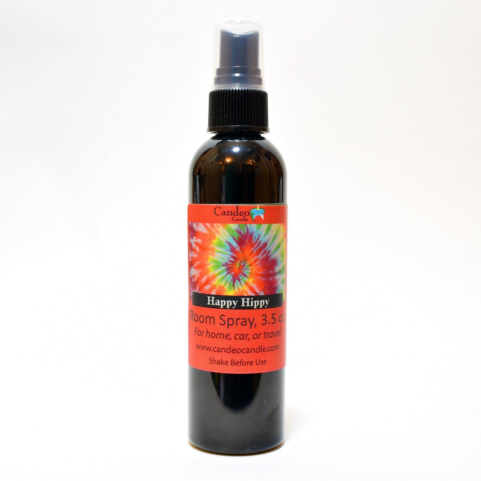 Happy Hippy, 3.5 oz Room Spray - Candeo Candle