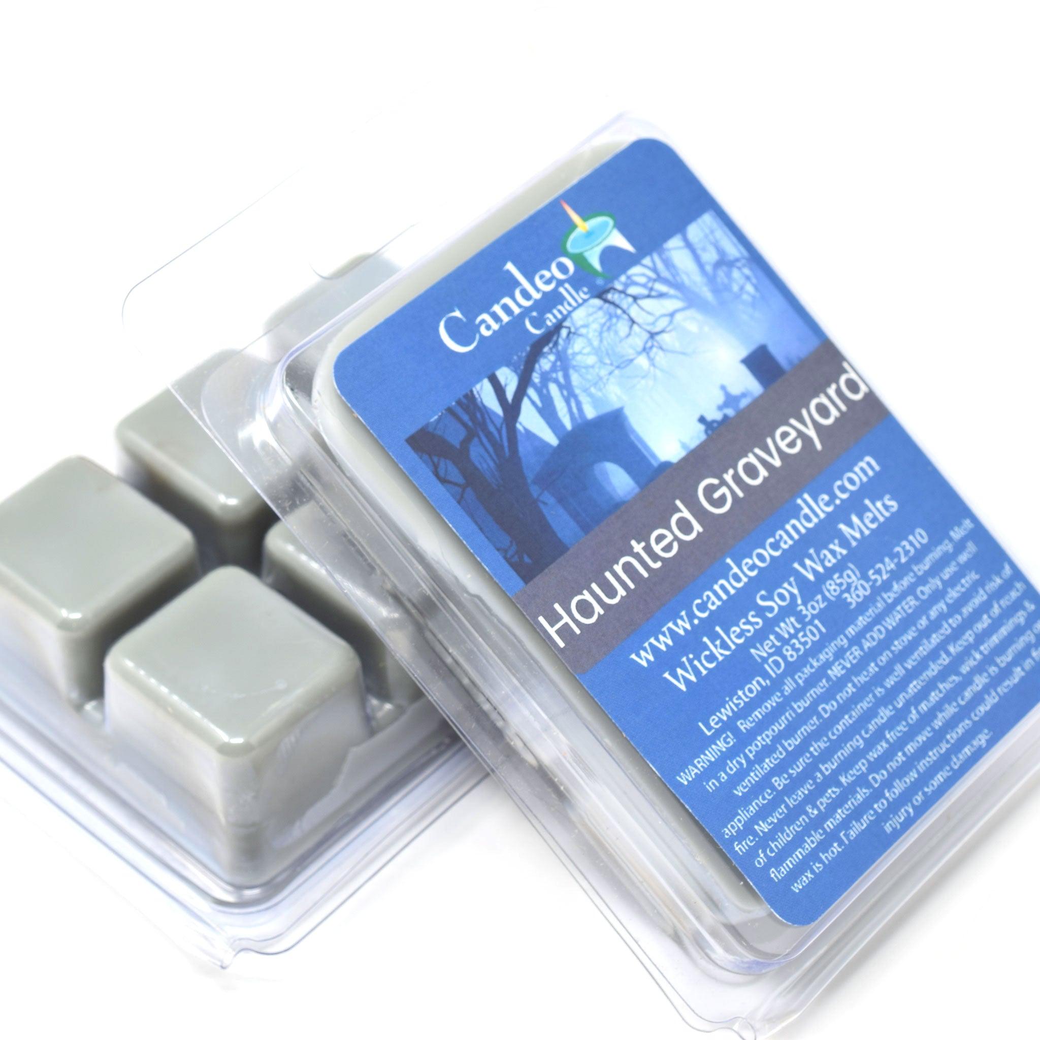 Haunted Graveyard, Soy Melt Cubes, 2-Pack - Candeo Candle