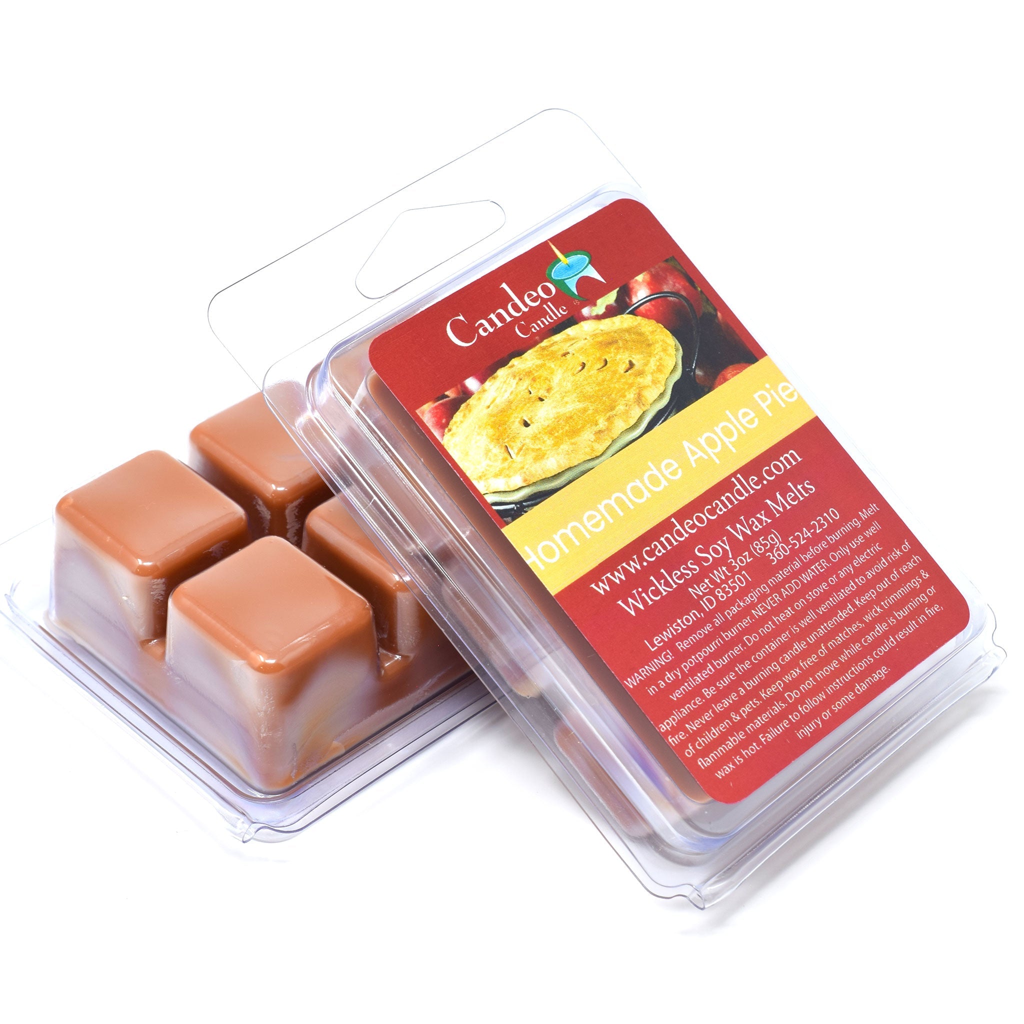 Homemade Apple Pie, Soy Melt Cubes, 2-Pack