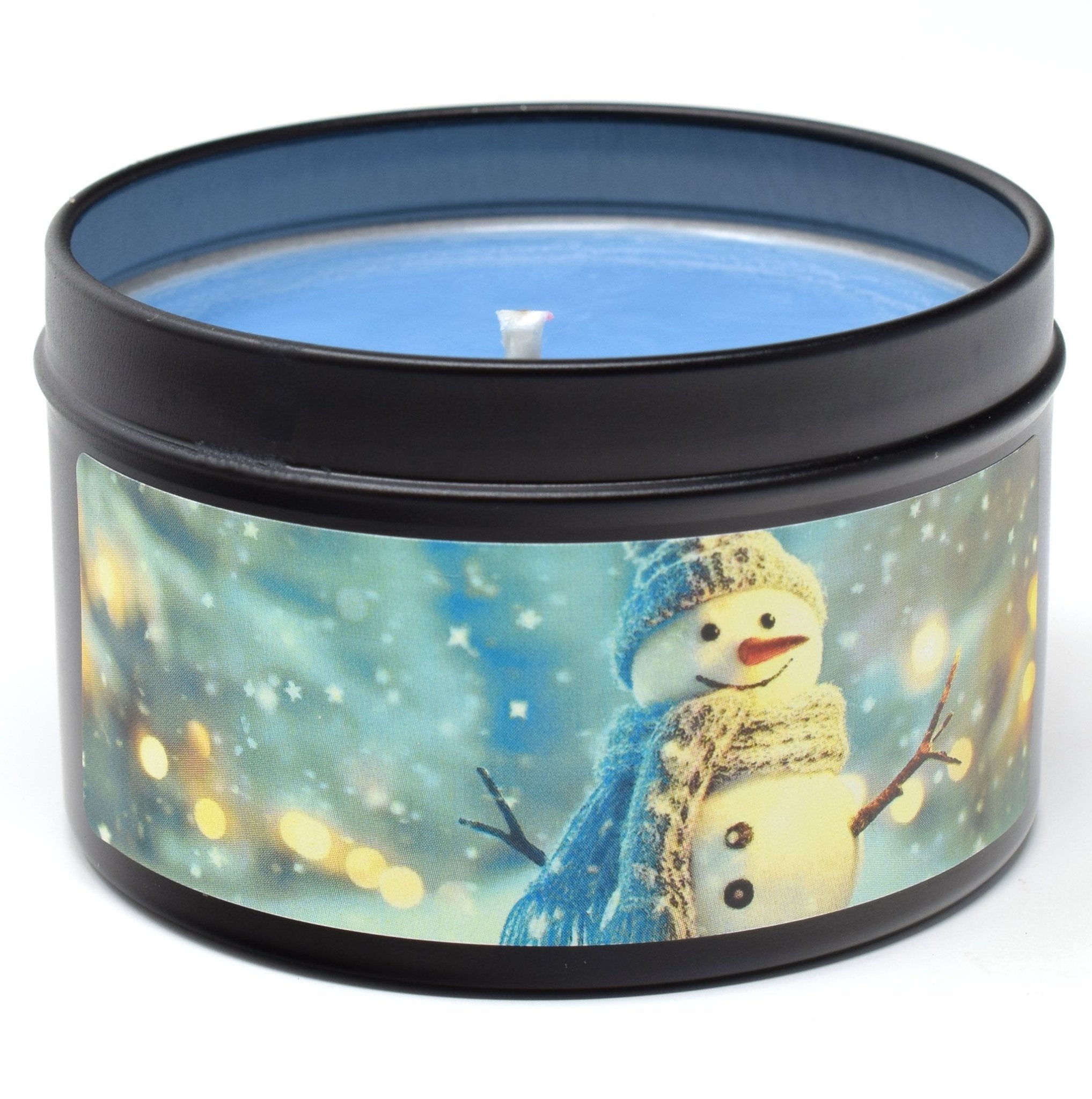 Let It Snow, 6oz Soy Candle Tin - Candeo Candle