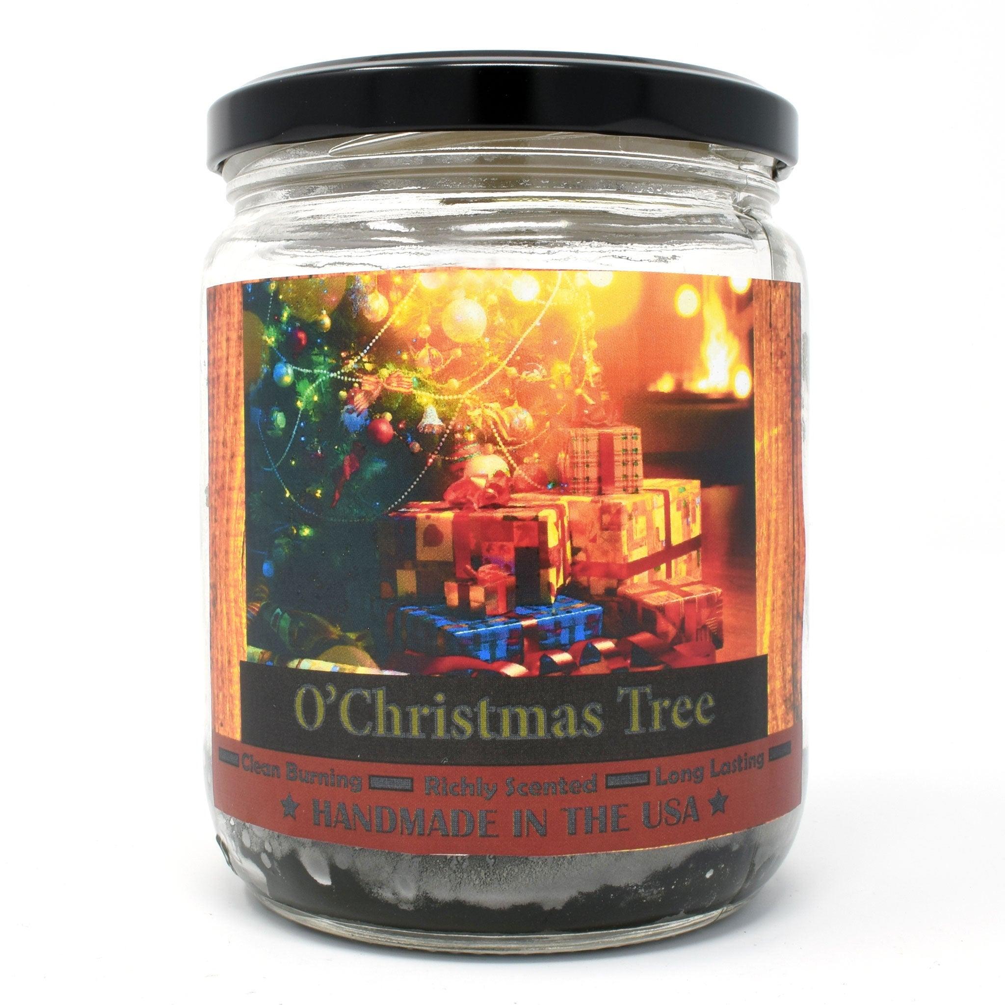 O'Christmas Tree, 14oz Candle Jar - Candeo Candle
