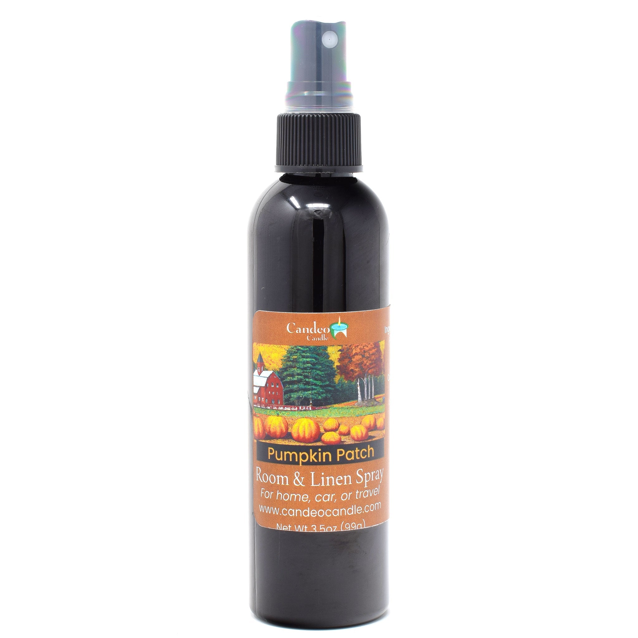 Pumpkin Patch, 3.5 oz Room Spray - Candeo Candle