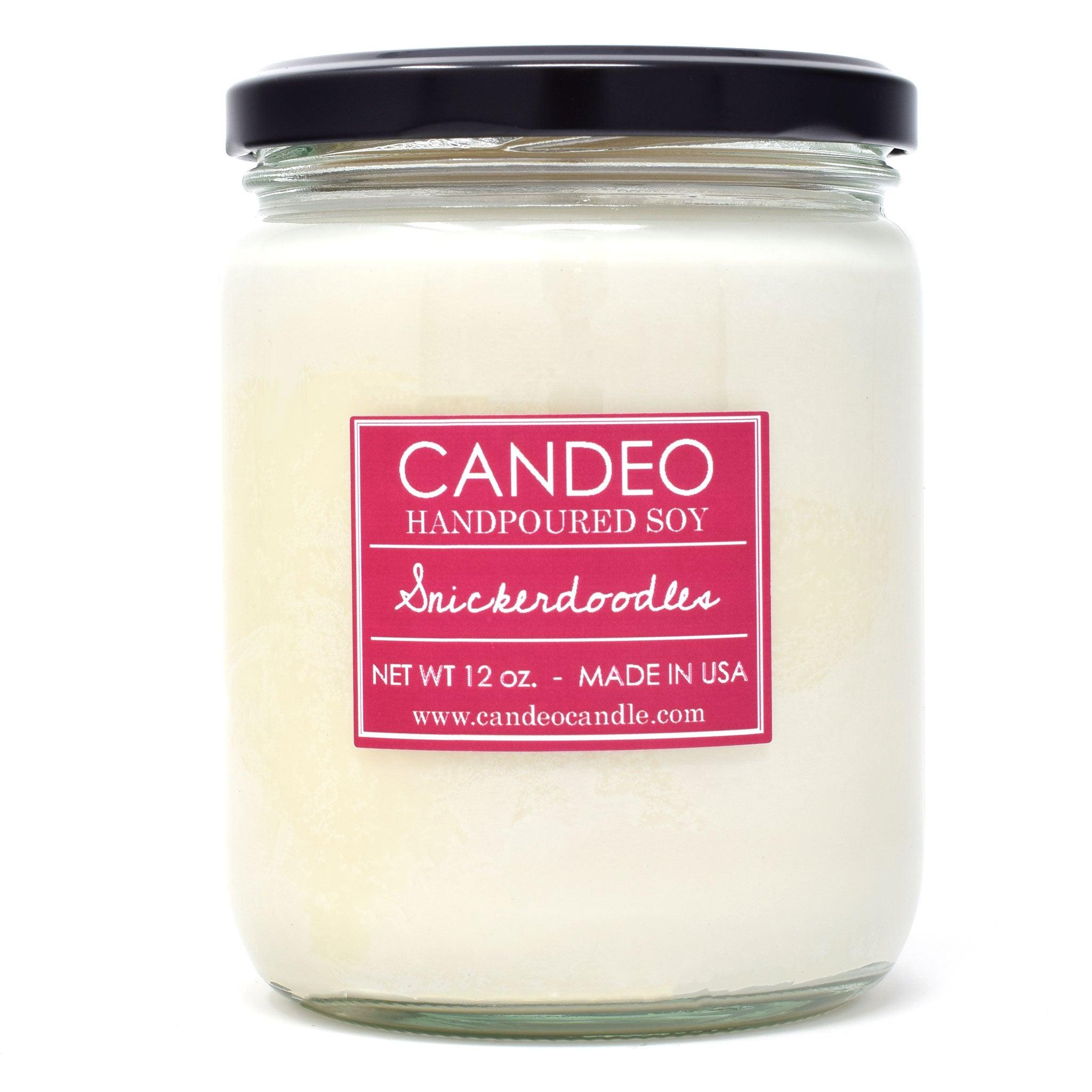 Snickerdoodles, 14oz Soy Candle Jar - Candeo Candle