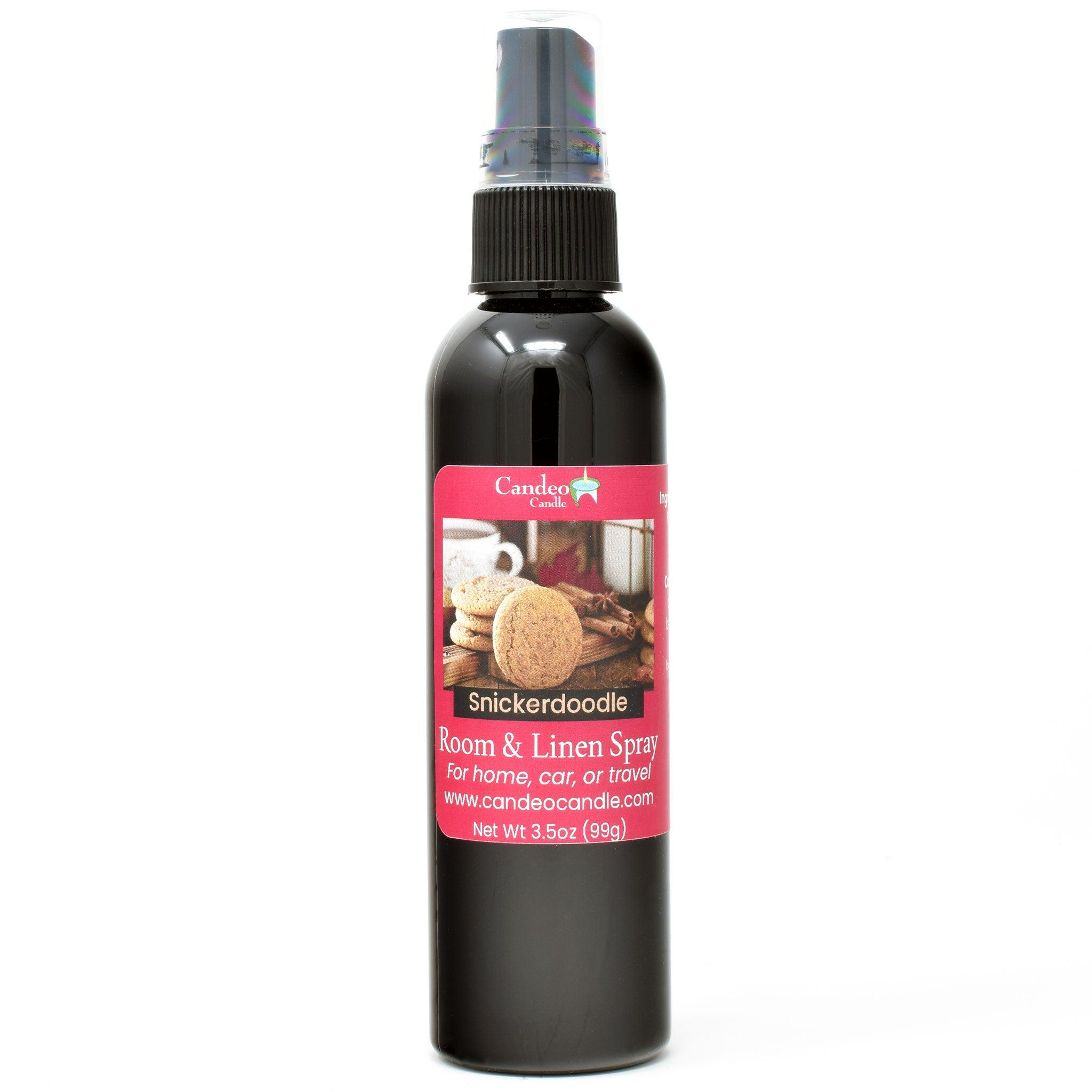 Snickerdoodles, 3.5 oz Room Spray - Candeo Candle