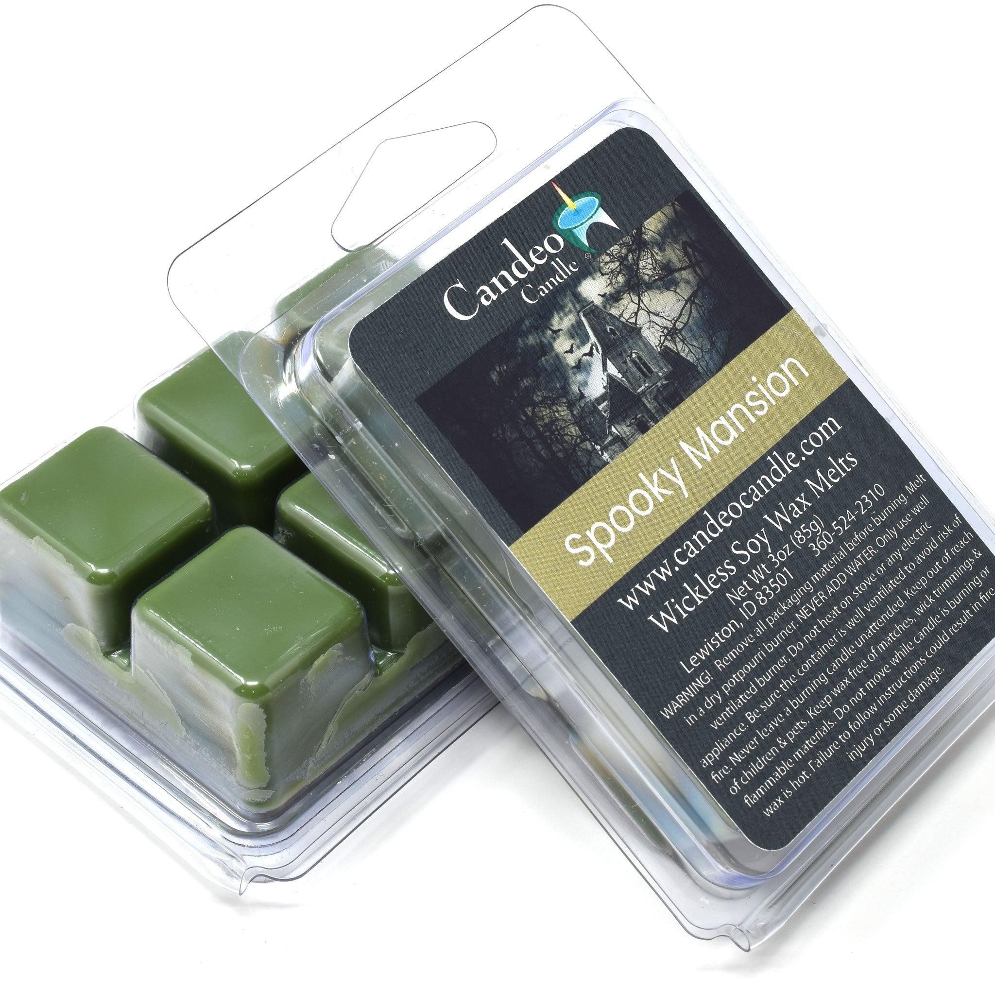 Spooky Mansion, Soy Melt Cubes, 2-Pack - Candeo Candle