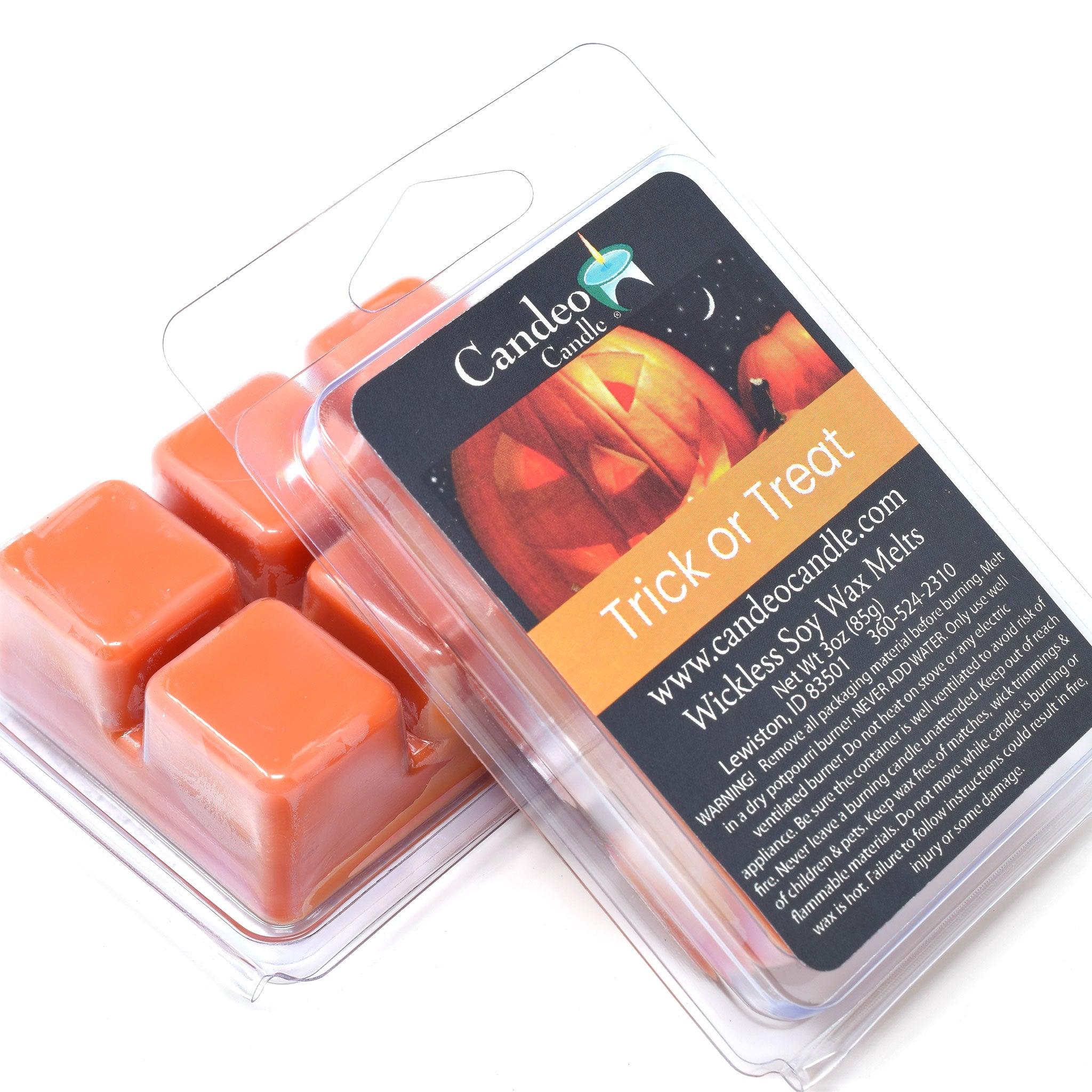 Trick or Treat, Soy Melt Cubes, 2-Pack - Candeo Candle
