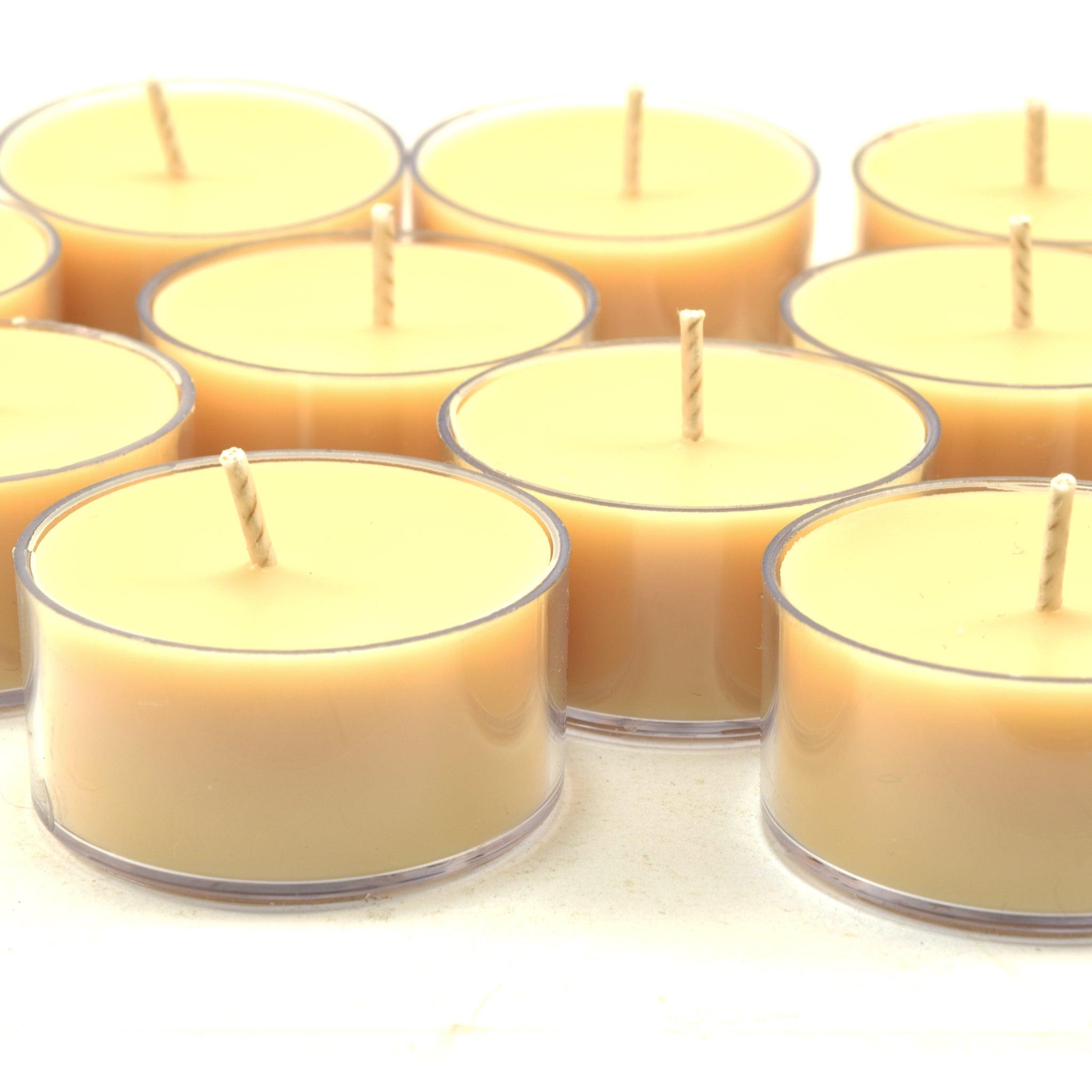 Very Vanilla, Soy Tea Light 12-Pack - Candeo Candle