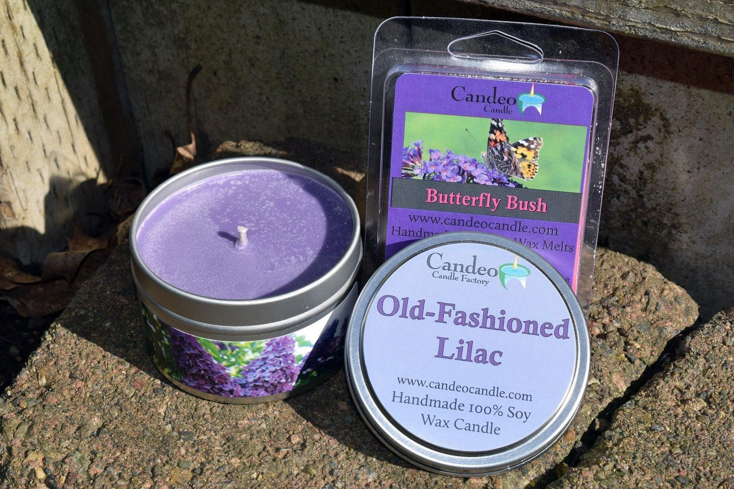 Spring like weather means Lilac Soy Candles - Candeo Candle