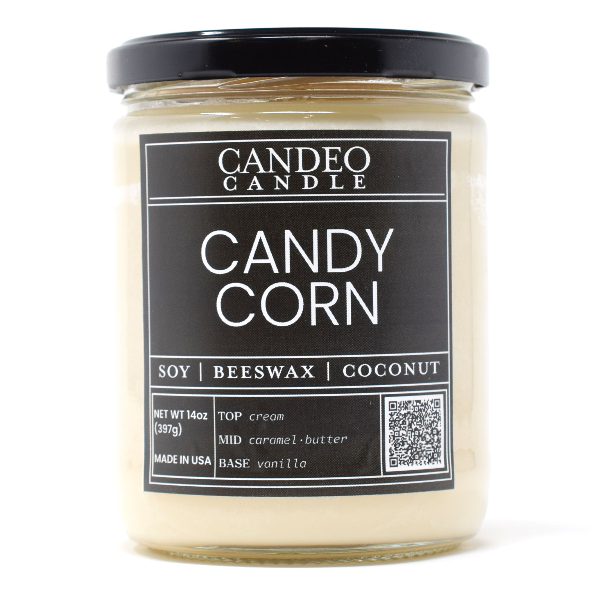 Candy Corn, 14oz Soy Candle Jar