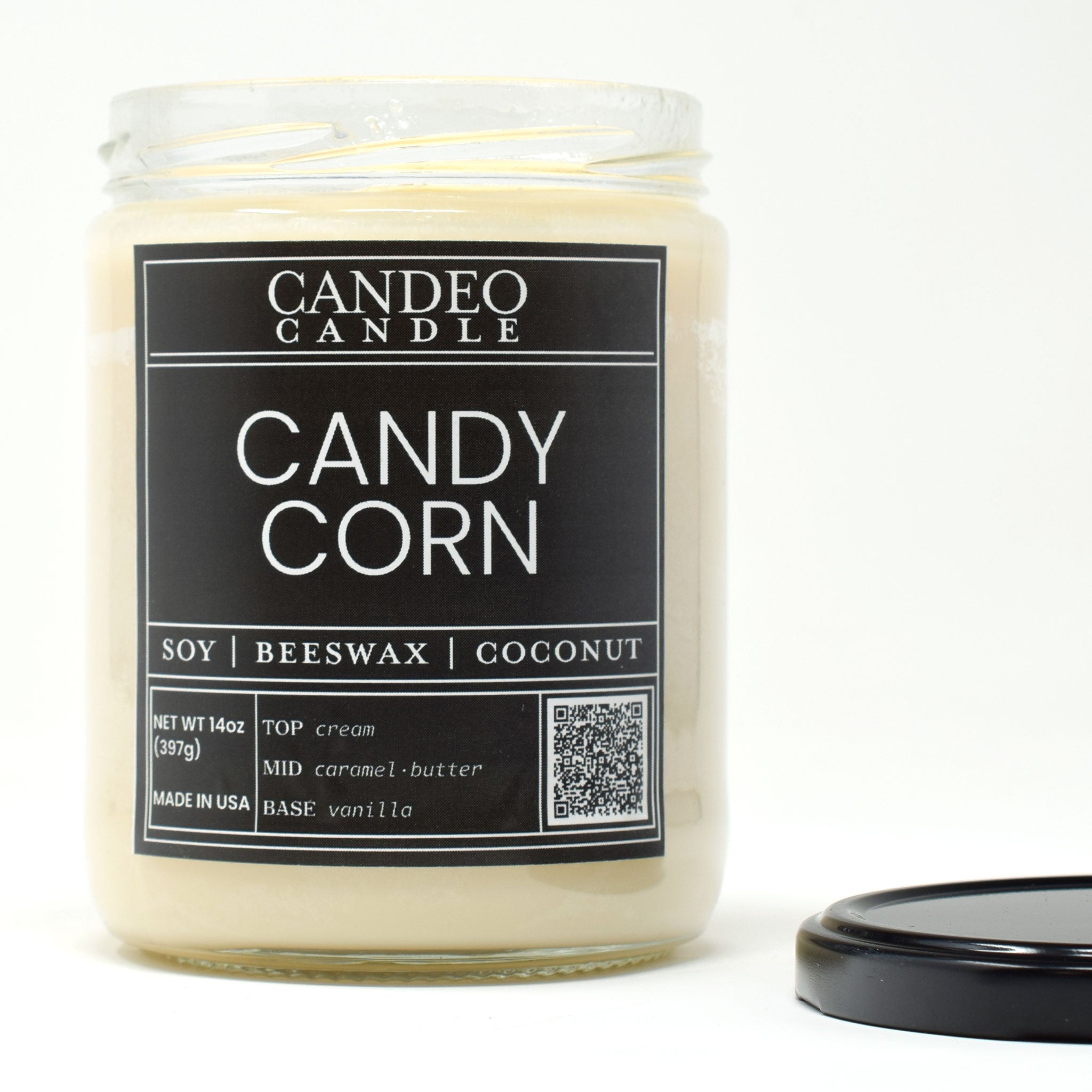 Candy Corn, 14oz Soy Candle Jar