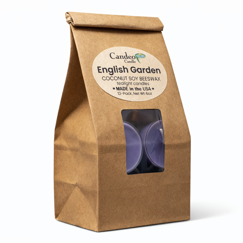 English Garden, Soy Tea Light 12-Pack