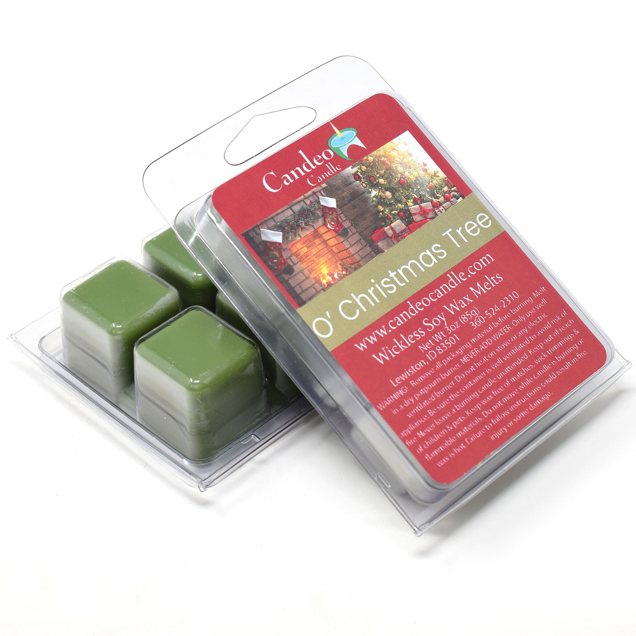 O' Christmas Tree, Soy Melt Cubes, 2-Pack