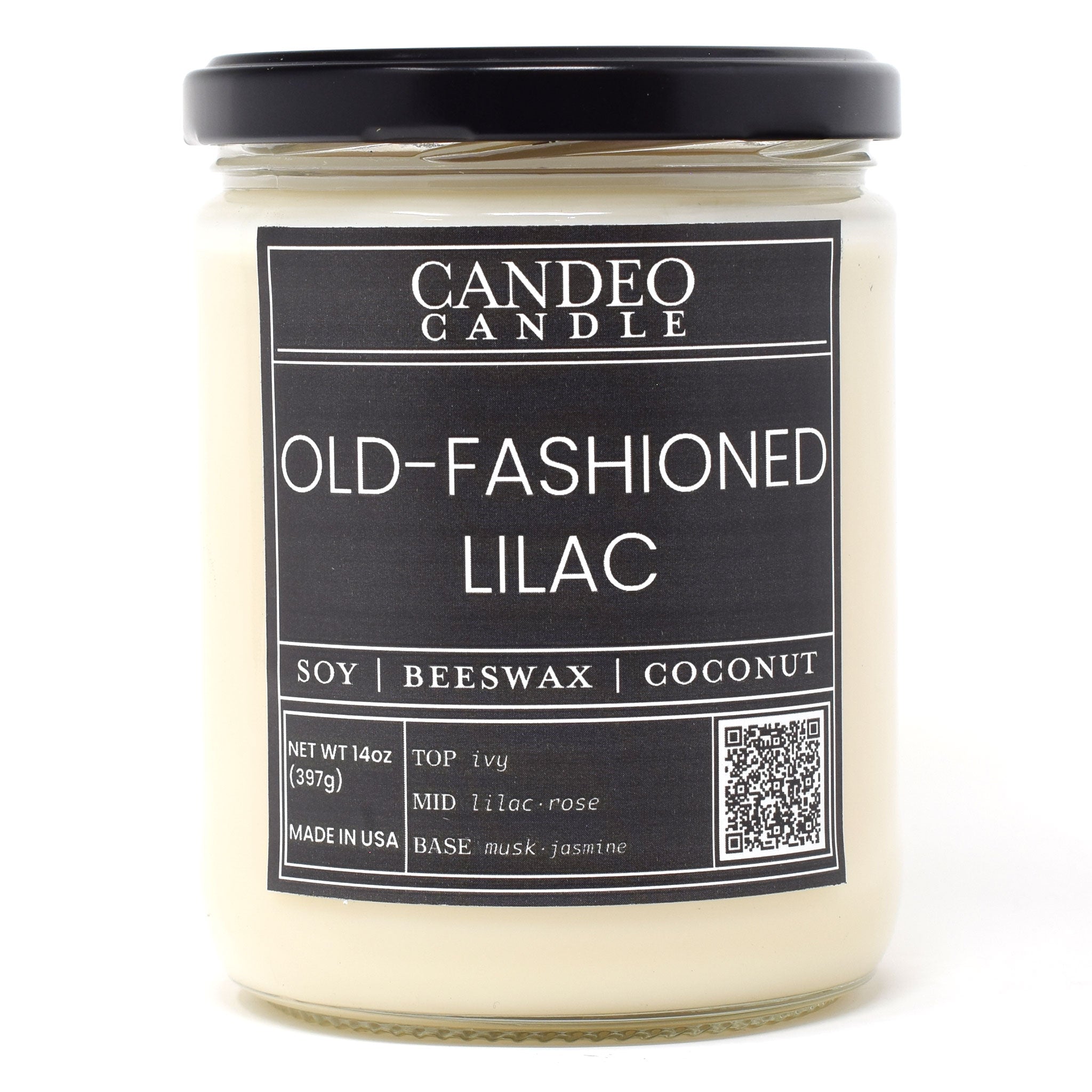 Old-Fashioned Lilac, 14oz Soy Candle Jar