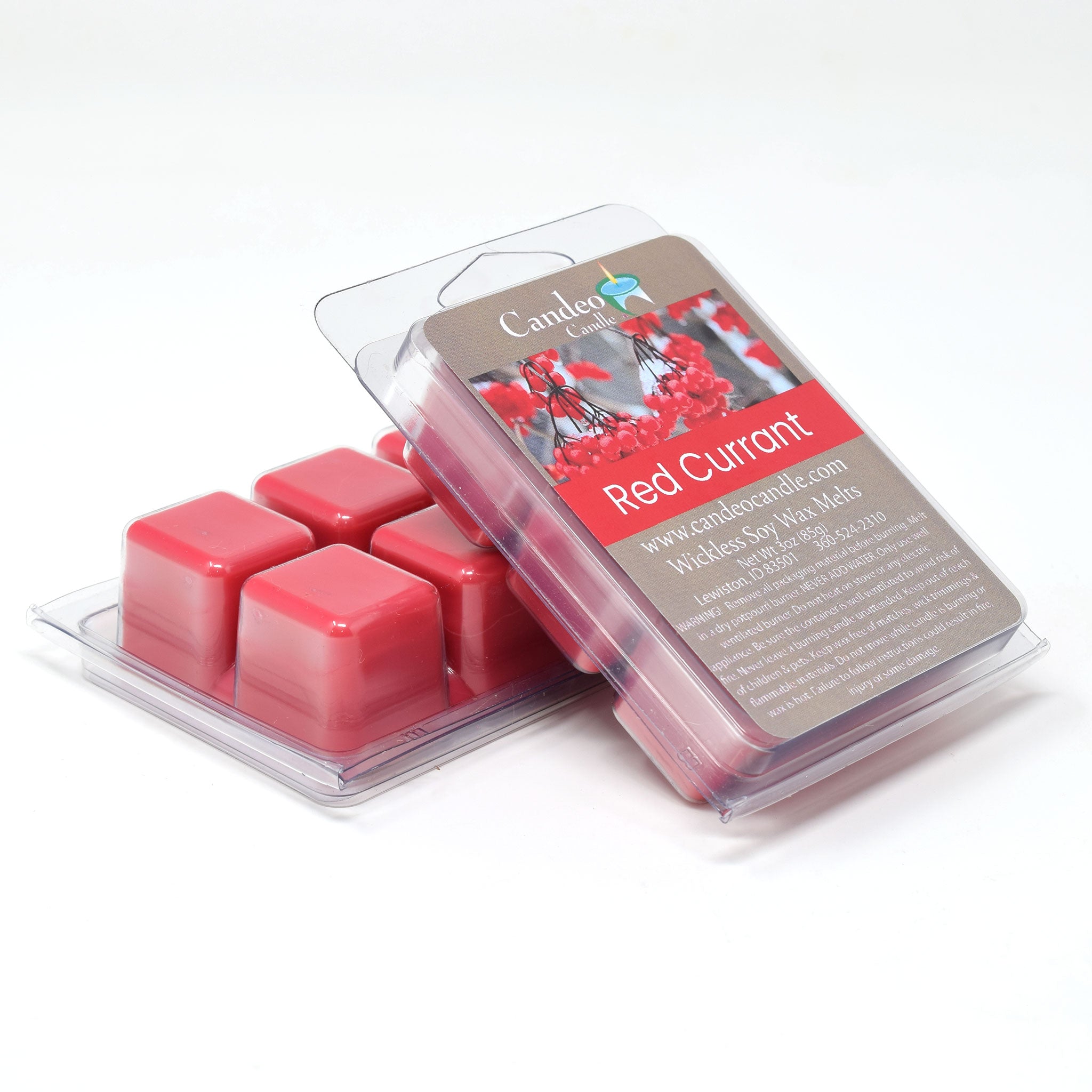 Red Currant, Soy Melt Cubes, 2-Pack