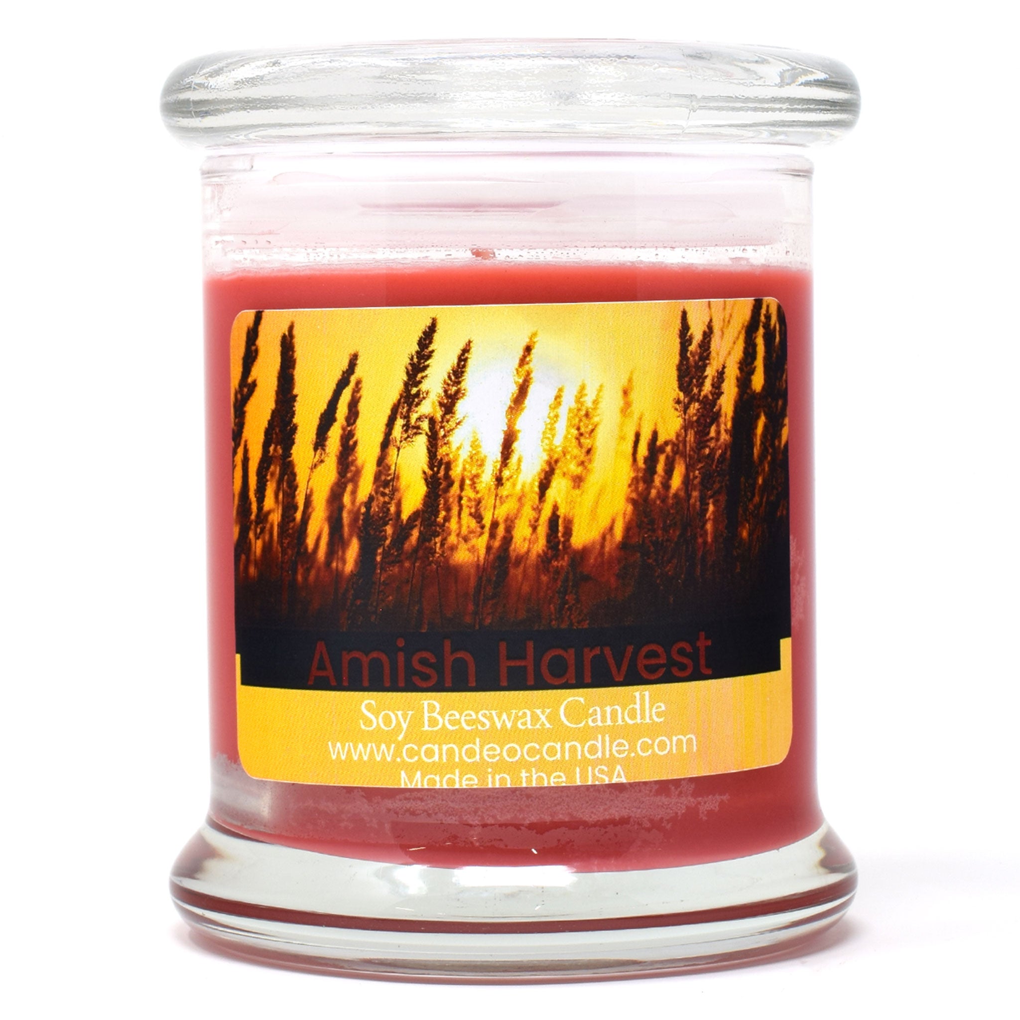 Amish Harvest, 9oz Soy Candle Jar - Candeo Candle
