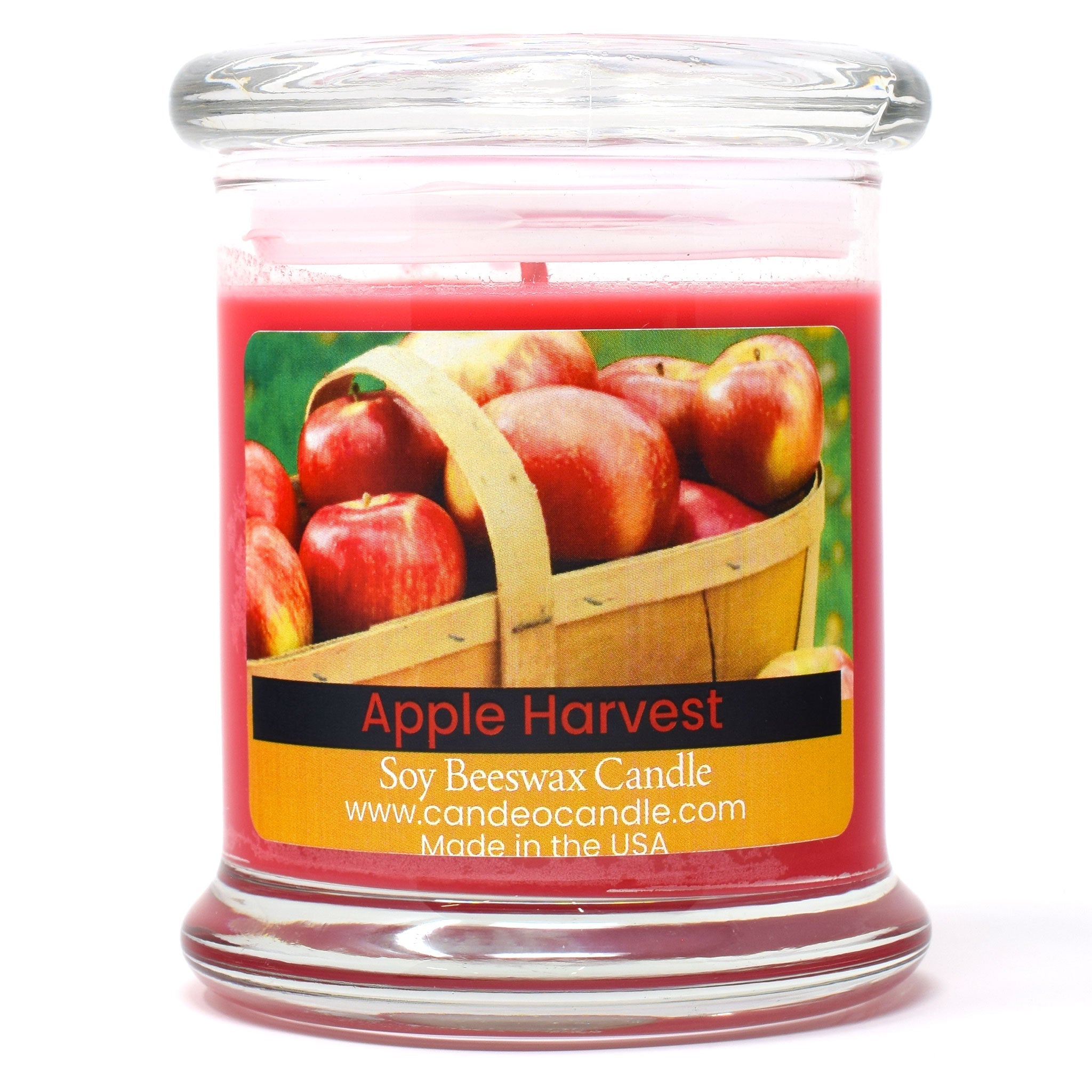 Apple Harvest, 9oz Soy Candle Jar - Candeo Candle