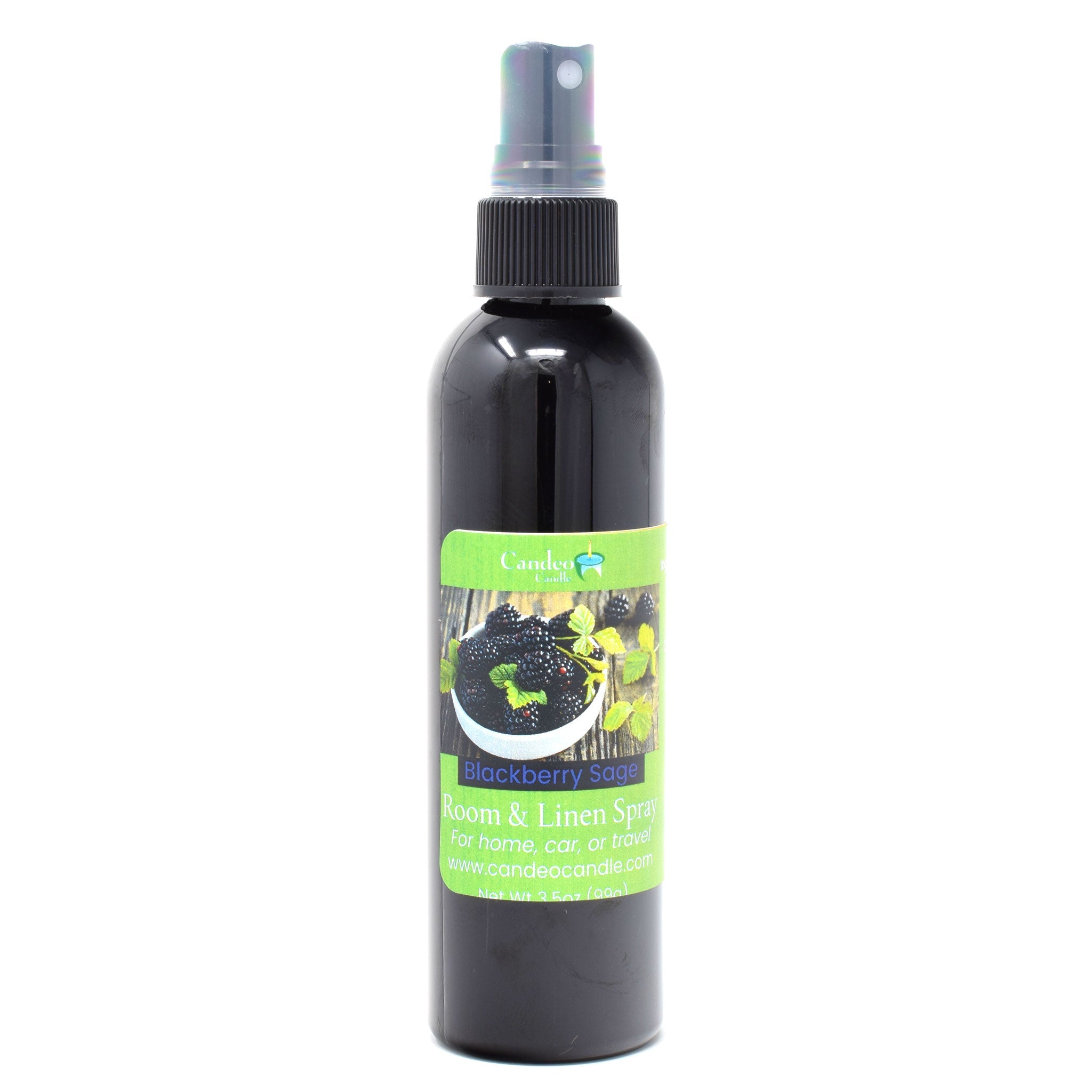 Blackberry Sage, 3.5 oz Room Spray - Candeo Candle