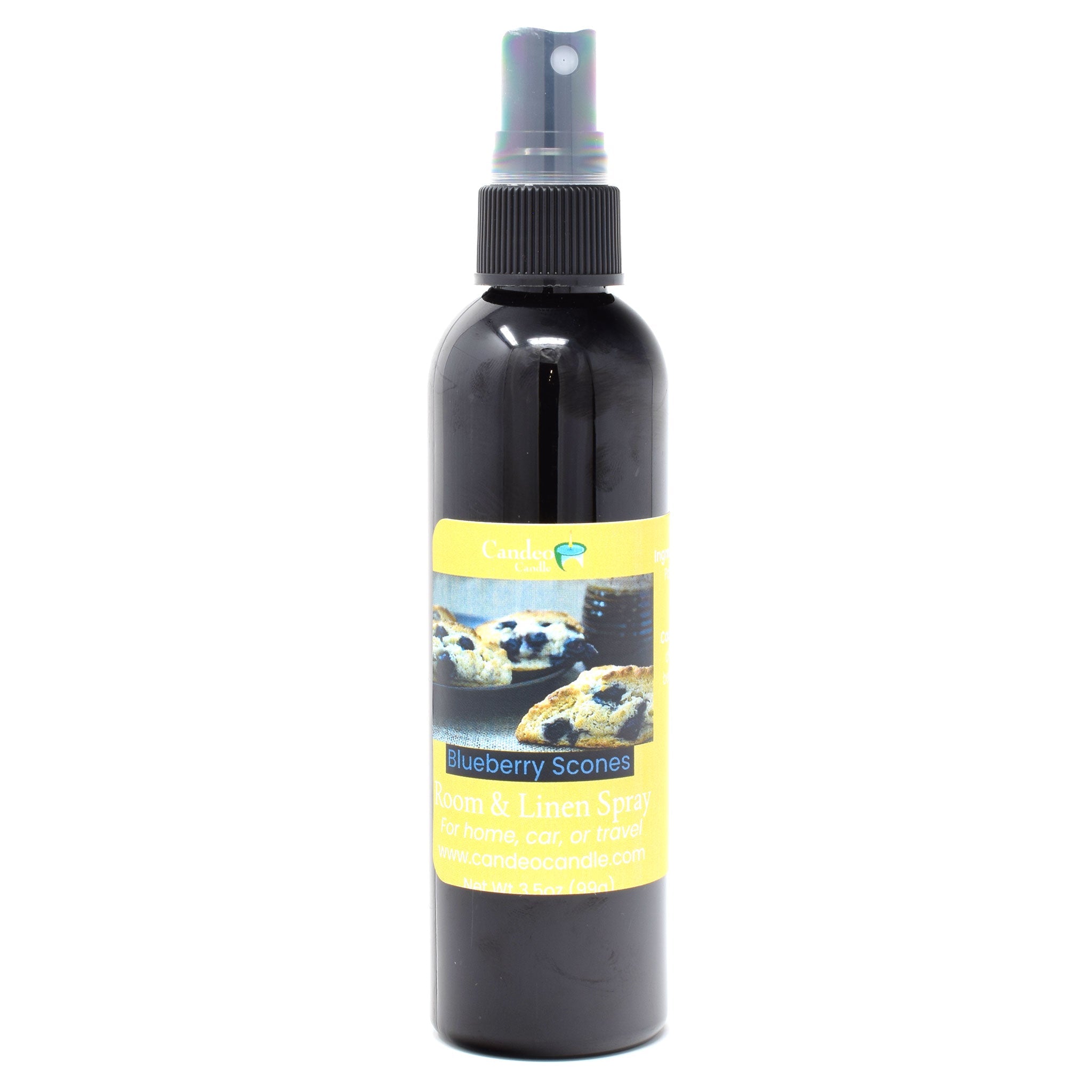 Blueberry Scones, 3.5 oz Room Spray - Candeo Candle
