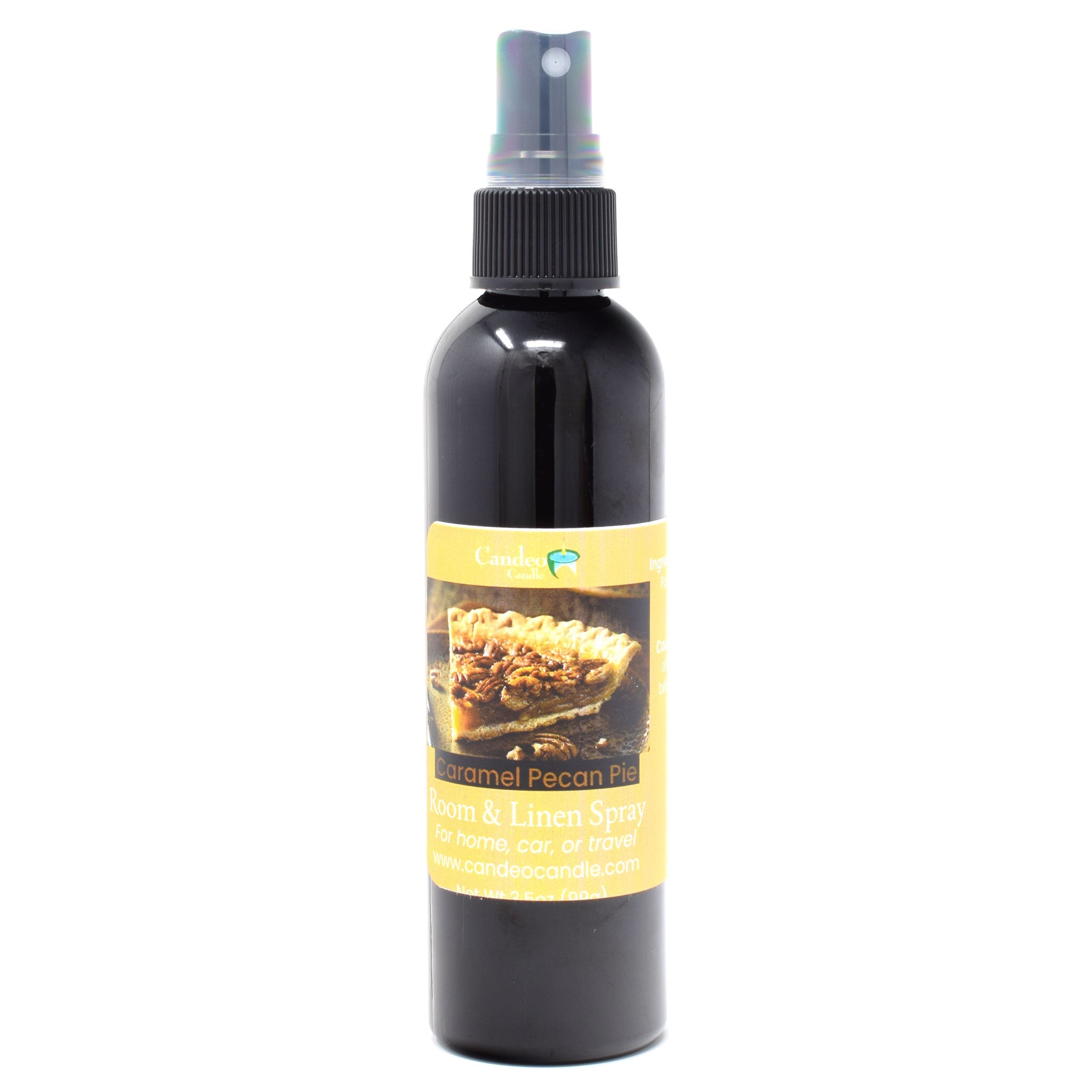 Caramel Pecan Pie, 3.5 oz Room Spray - Candeo Candle