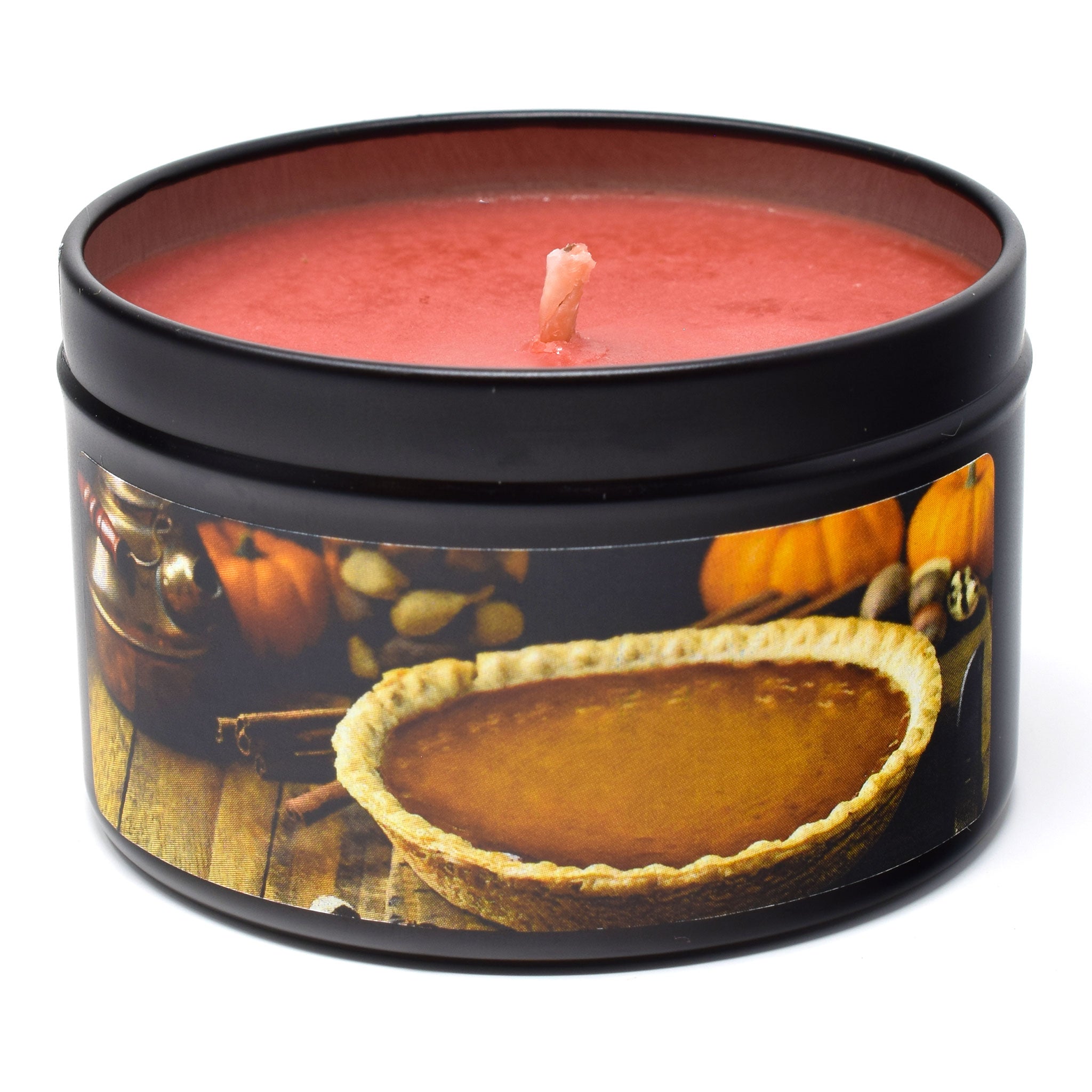 Granny's Pumpkin Pie, 6oz Soy Candle Tin - Candeo Candle