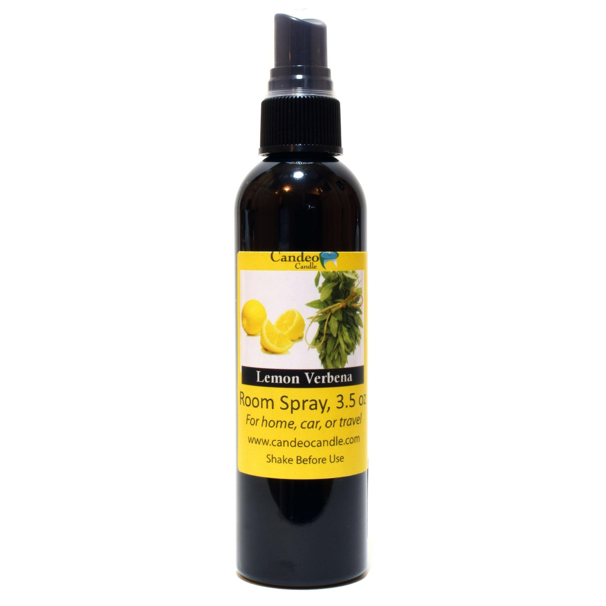 Lemon Verbena, 3.5 oz Room Spray - Candeo Candle