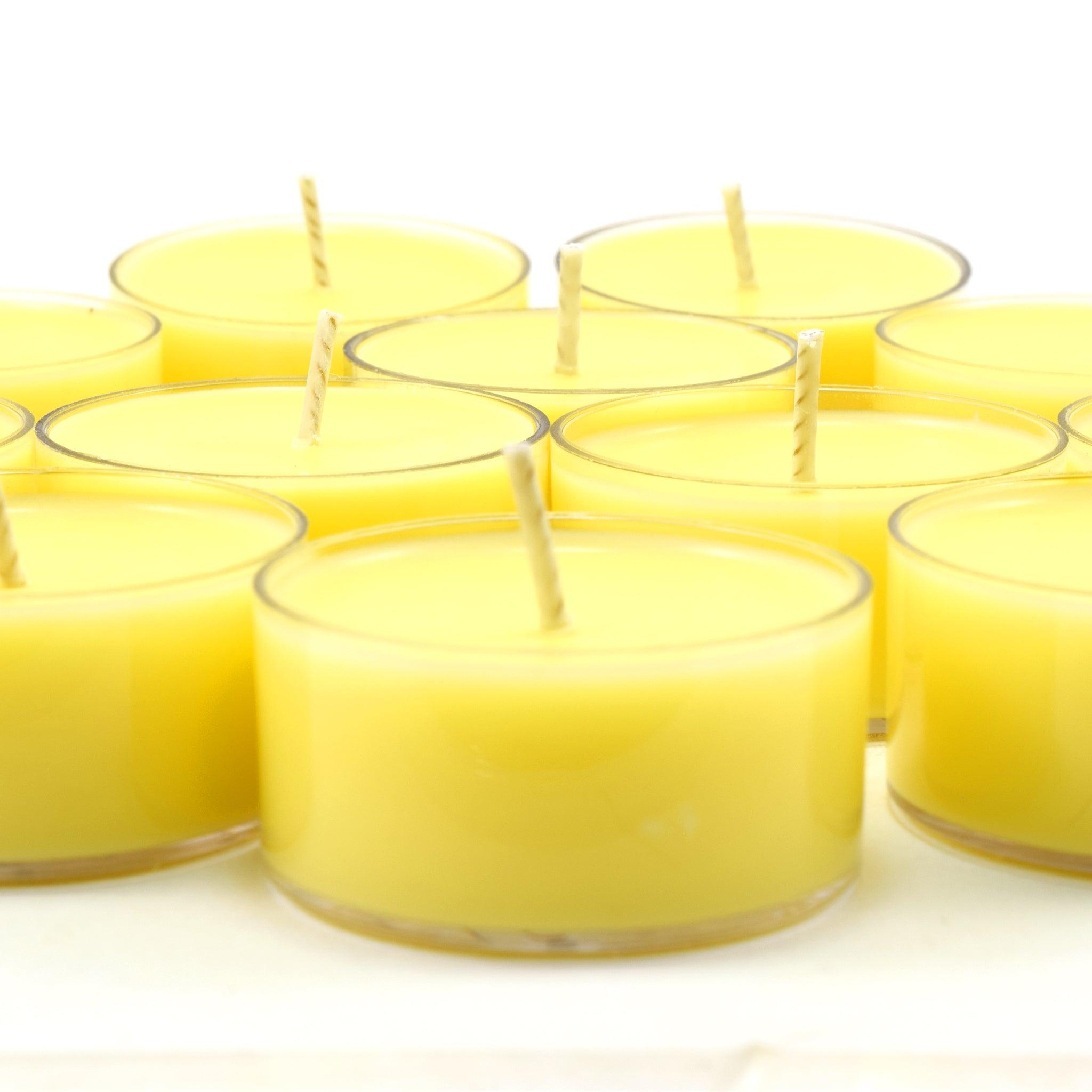 Lemon Verbena, Soy Tea Light 12-Pack - Candeo Candle