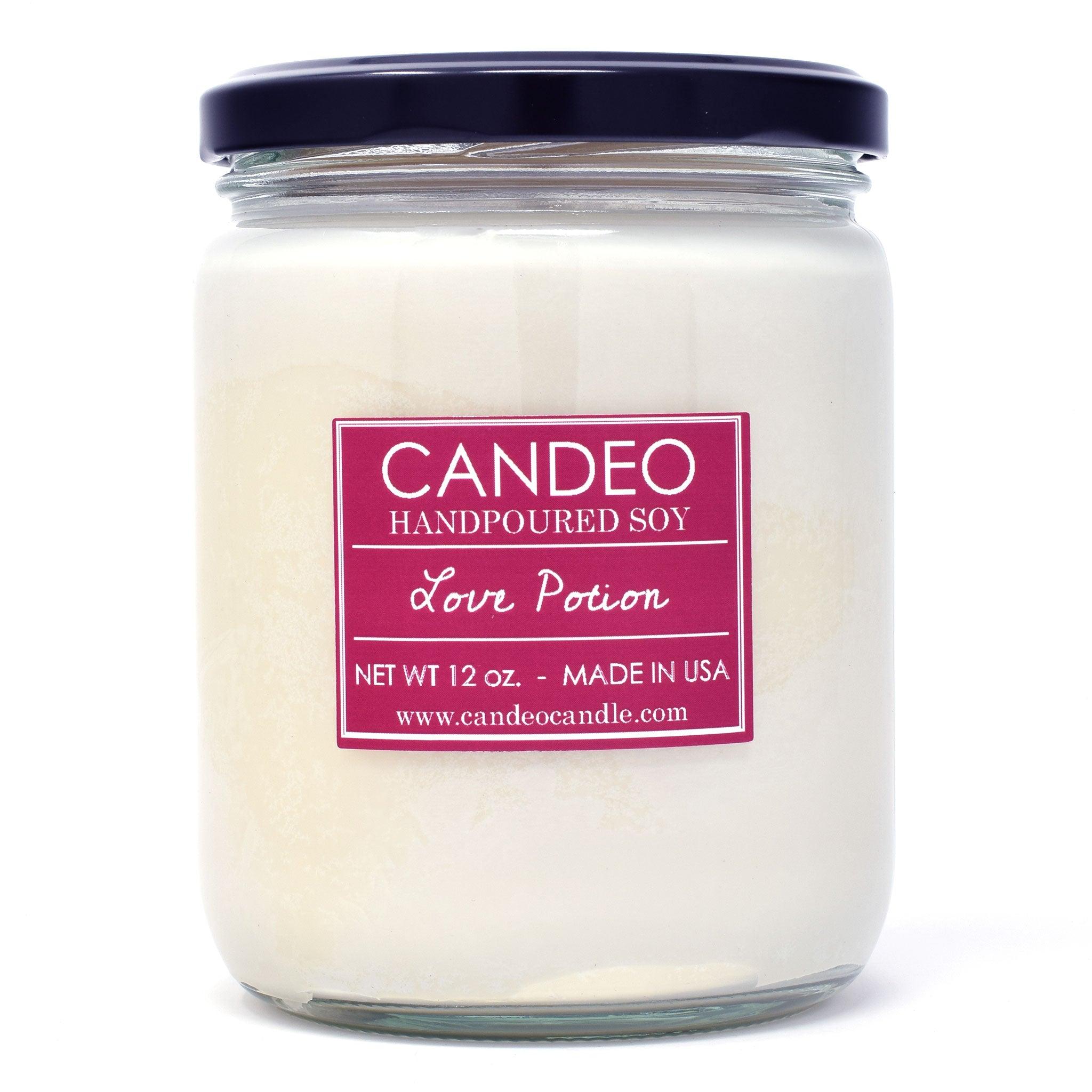 Love Potion, 14oz Soy Candle Jar - Candeo Candle