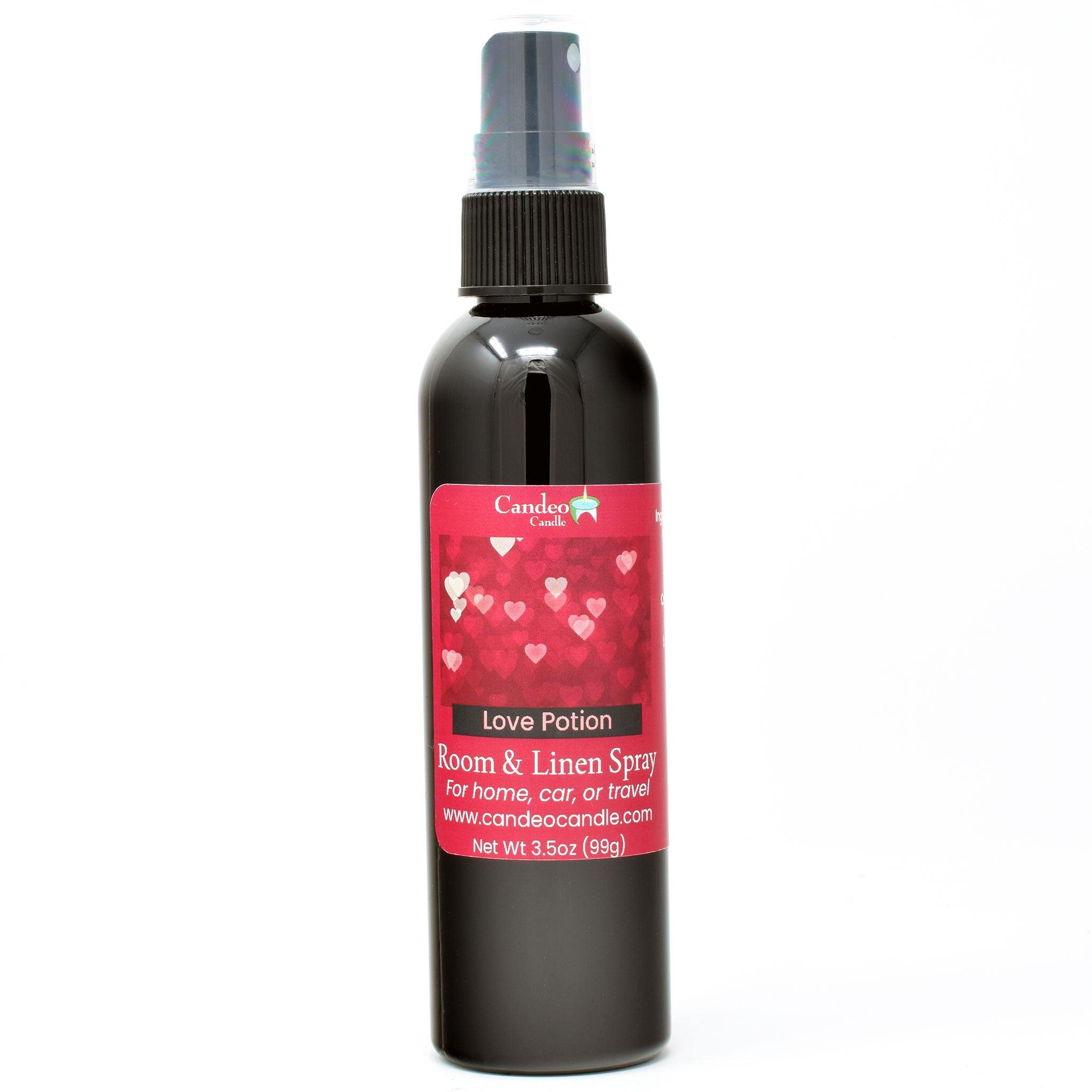 Love Potion, 3.5 oz Room Spray - Candeo Candle