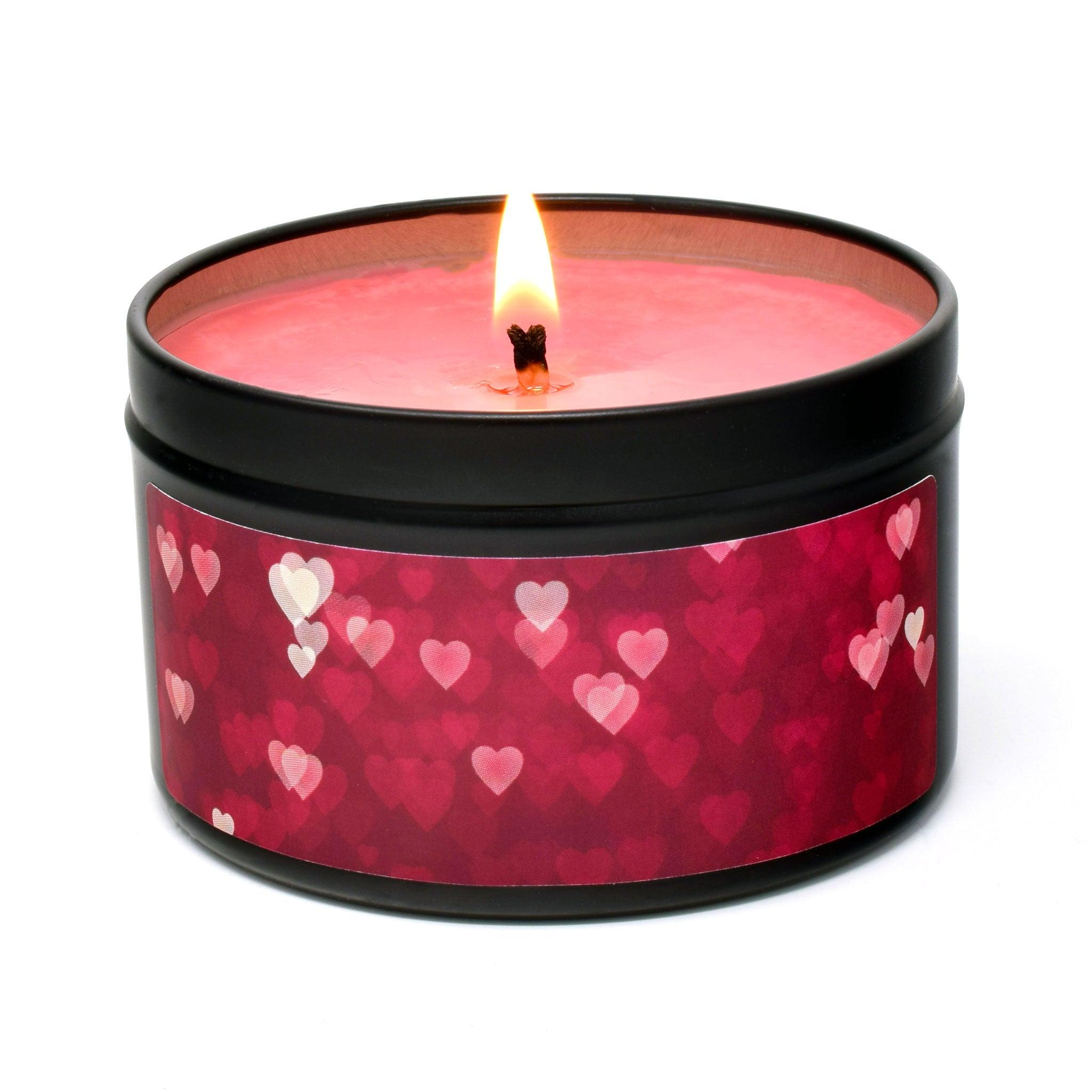 Valentines Day Heart Heart Shaped Candles Romantic Scented