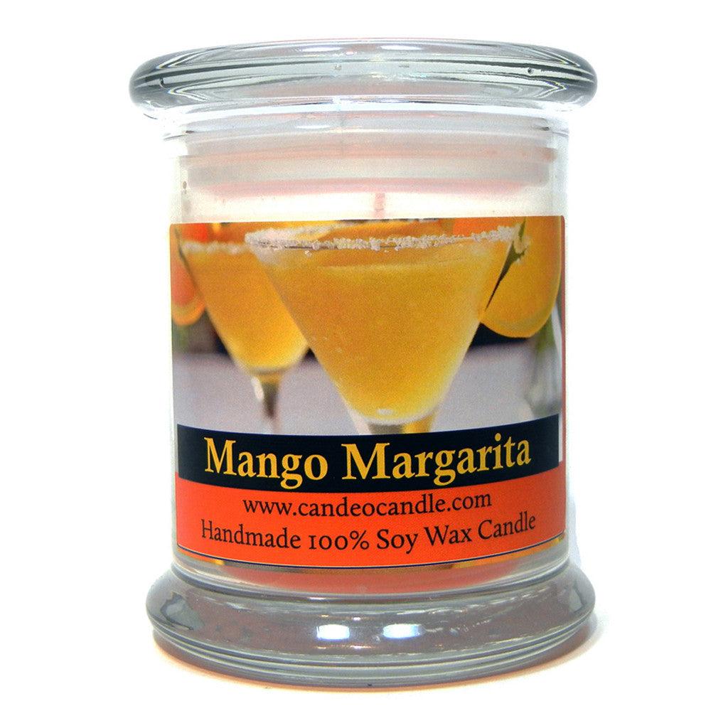 Mango Margarita, 9oz Soy Candle Jar - Candeo Candle