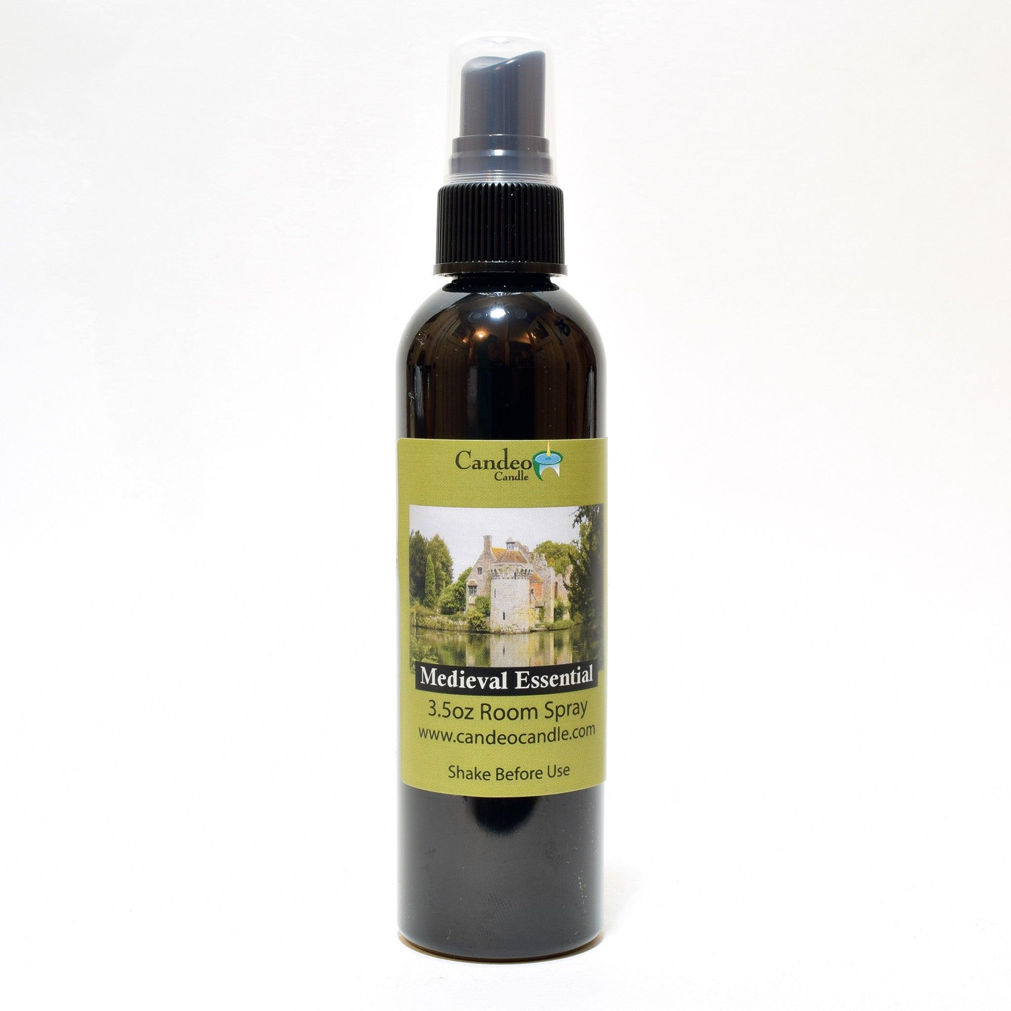 Medieval Essential Oil, 3.5 oz Room Spray - Candeo Candle