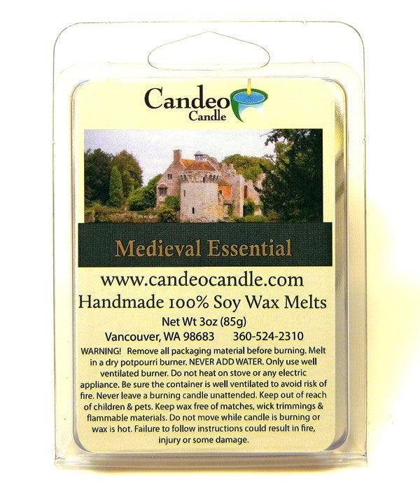 Medieval Essential Oil, Soy Melt Cubes, 2-Pack - Candeo Candle