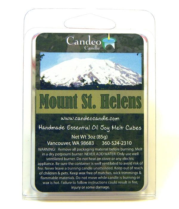 Mount St. Helens, Essential Oil Blend, Soy Melt Cubes, 2-Pack - Candeo Candle