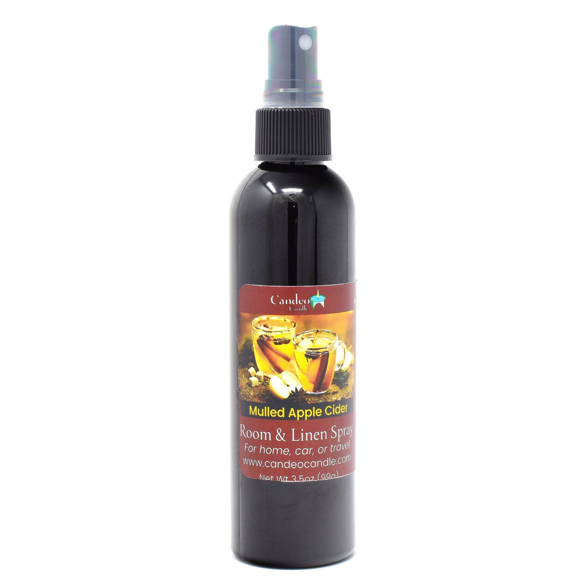 Mulled Apple Cider, 3.5 oz Room Spray - Candeo Candle