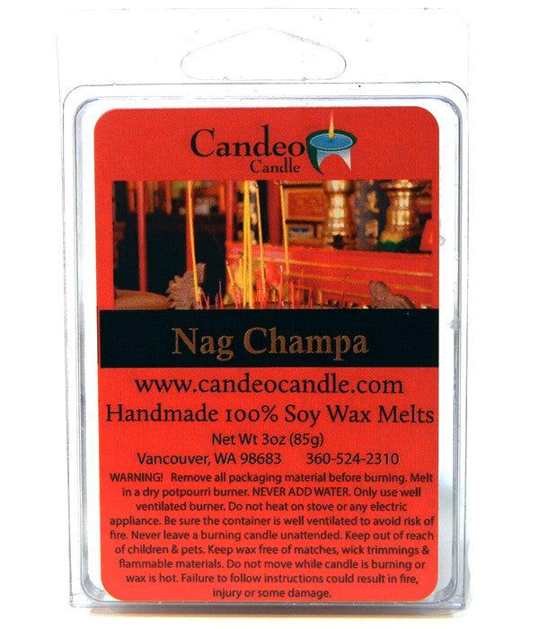 Nag Champa, Soy Melt Cubes, 2-Pack - Candeo Candle