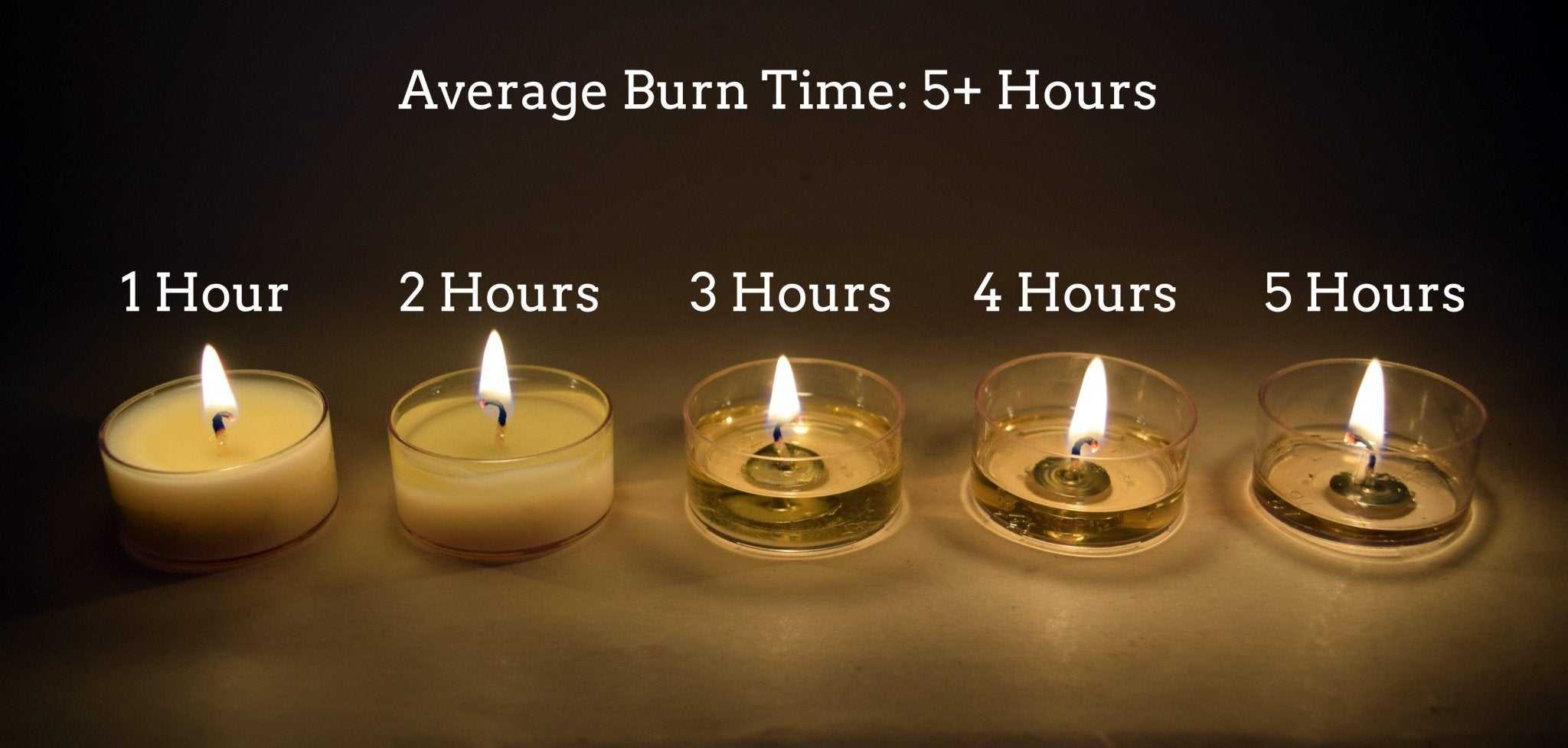 12 Candles 10in Long Each Candle 5hr Burn Time Each Long 