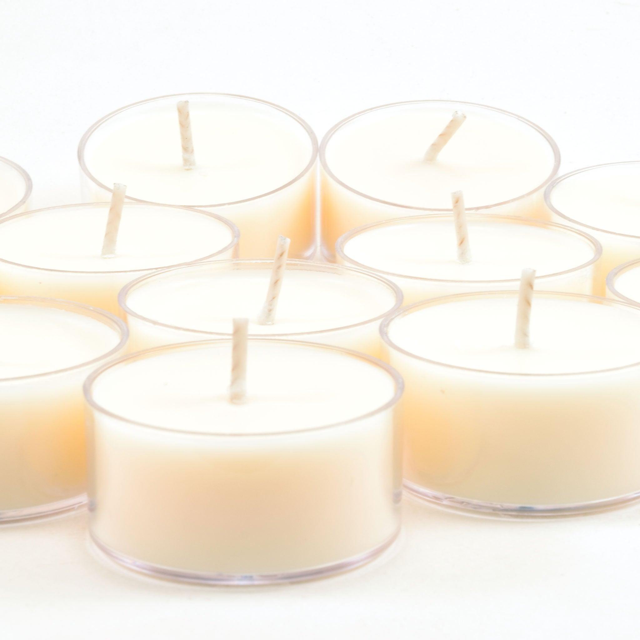 Orange Blossom, Soy Tea Light 12-Pack - Candeo Candle