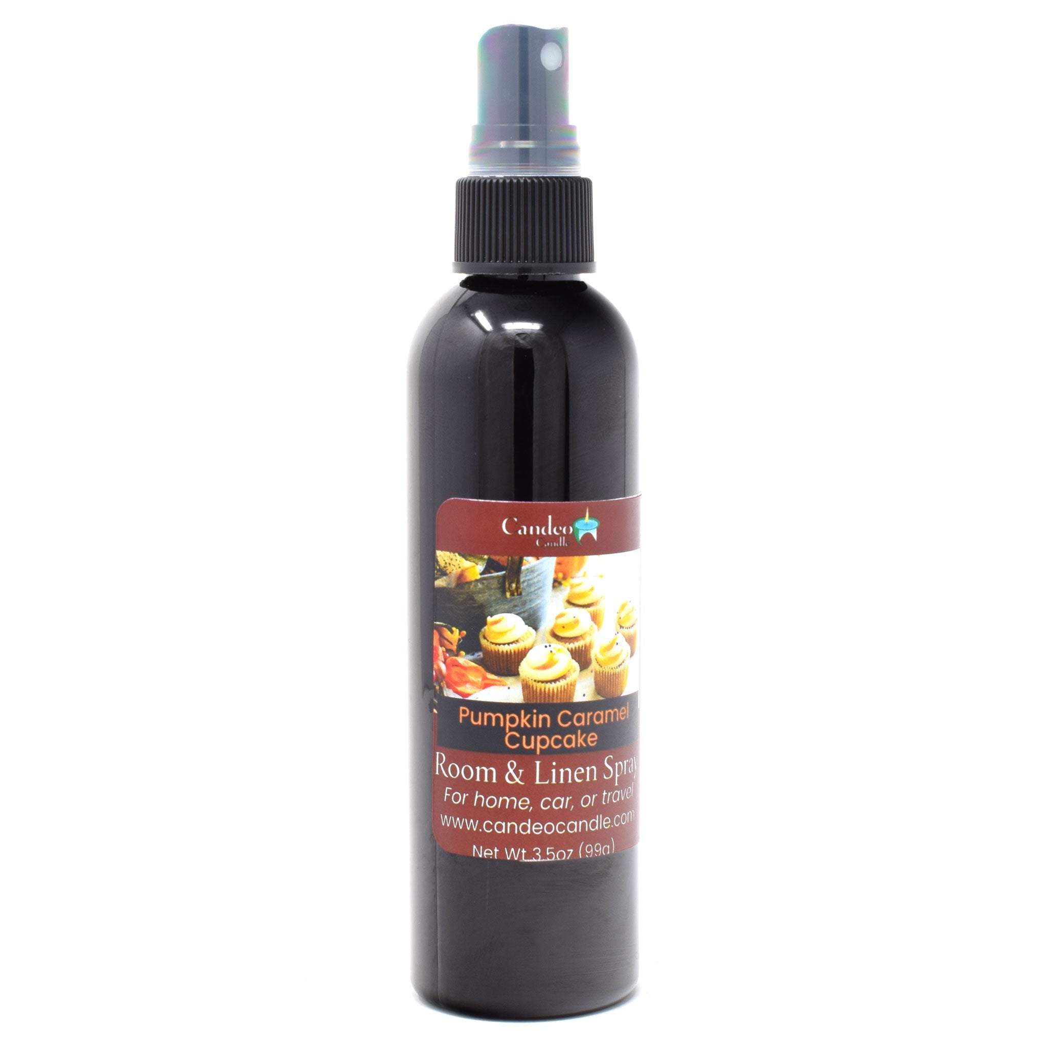 Pumpkin Caramel Cupcake, 3.5 oz Room Spray - Candeo Candle