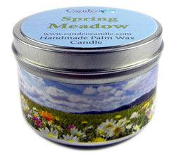 Spring Meadow, 6oz Soy Candle Tin - Candeo Candle