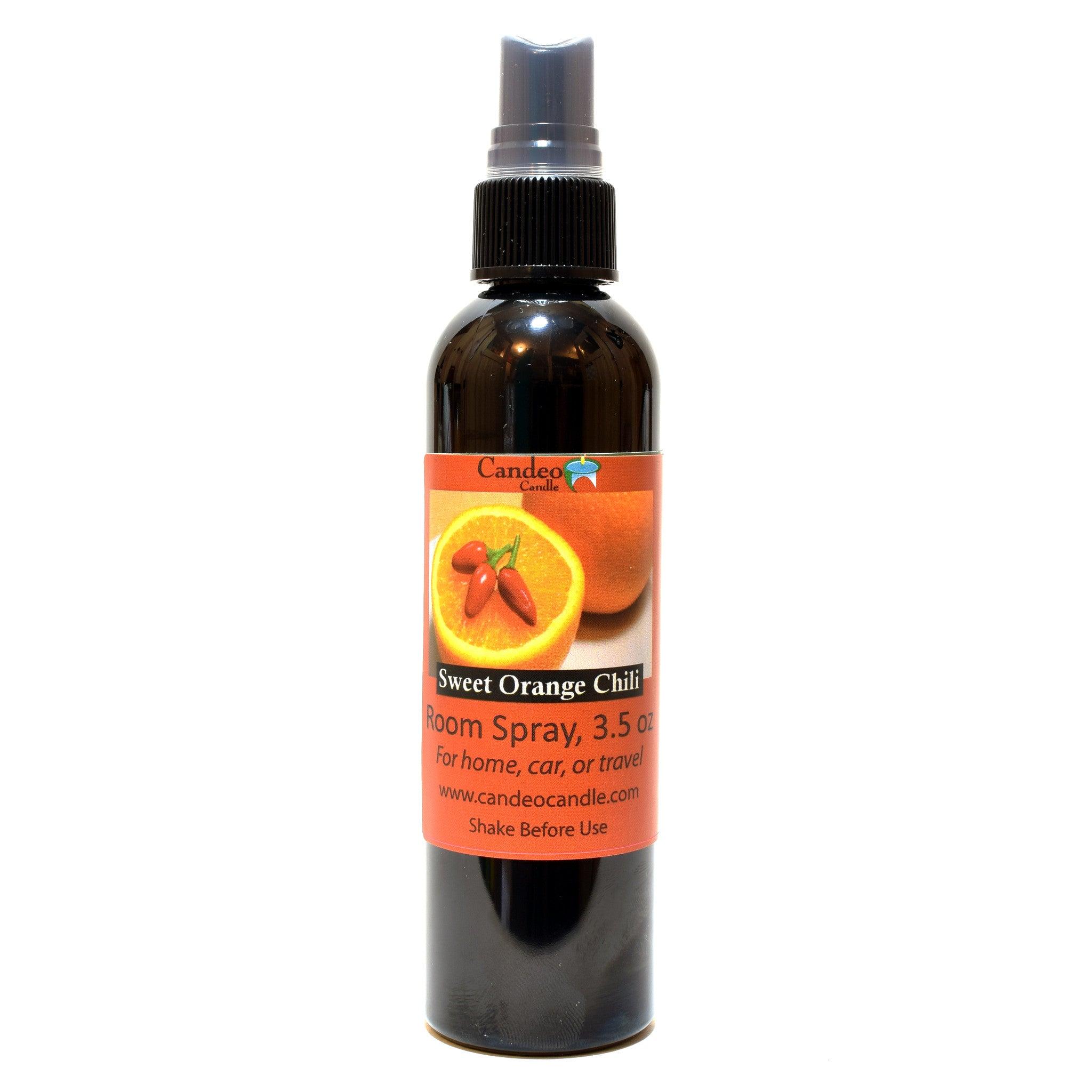 Sweet Orange Chili Pepper, 3.5 oz Room Spray - Candeo Candle