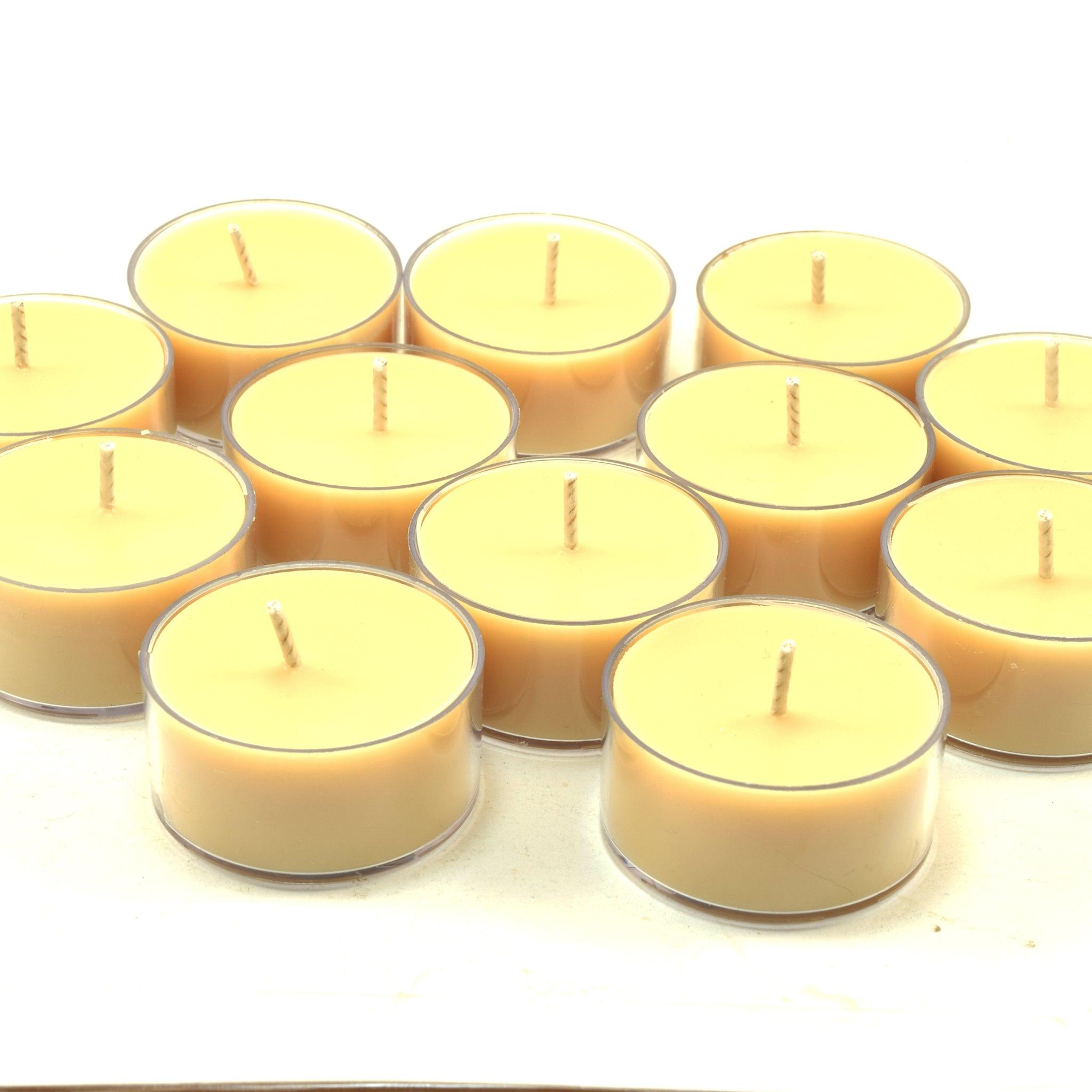 Very Vanilla, Soy Tea Light 12-Pack - Candeo Candle